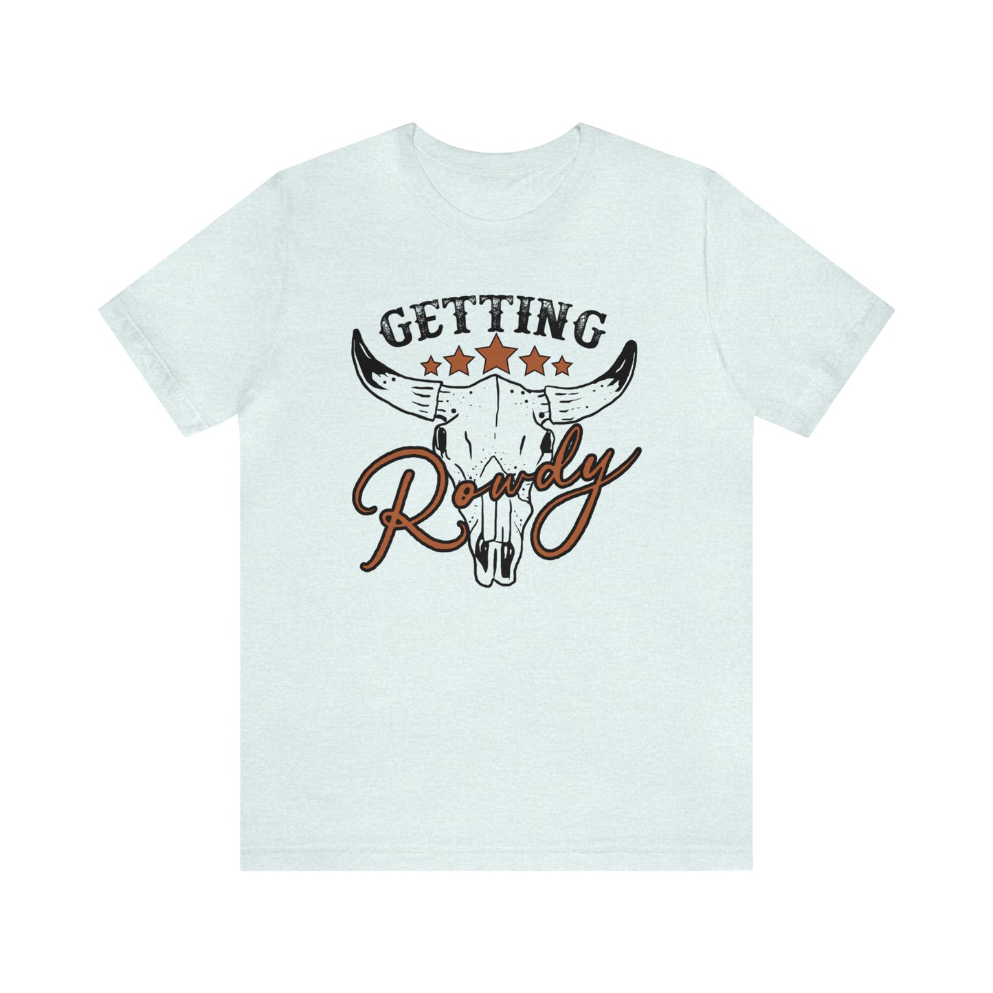 Vintage Getting Rowdy Party/ Bridesmaid/ Groomsman T-Shirt - Black Ink