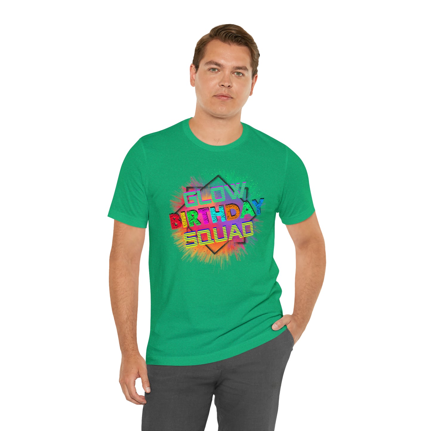 Glow Birthday Squad T-Shirt