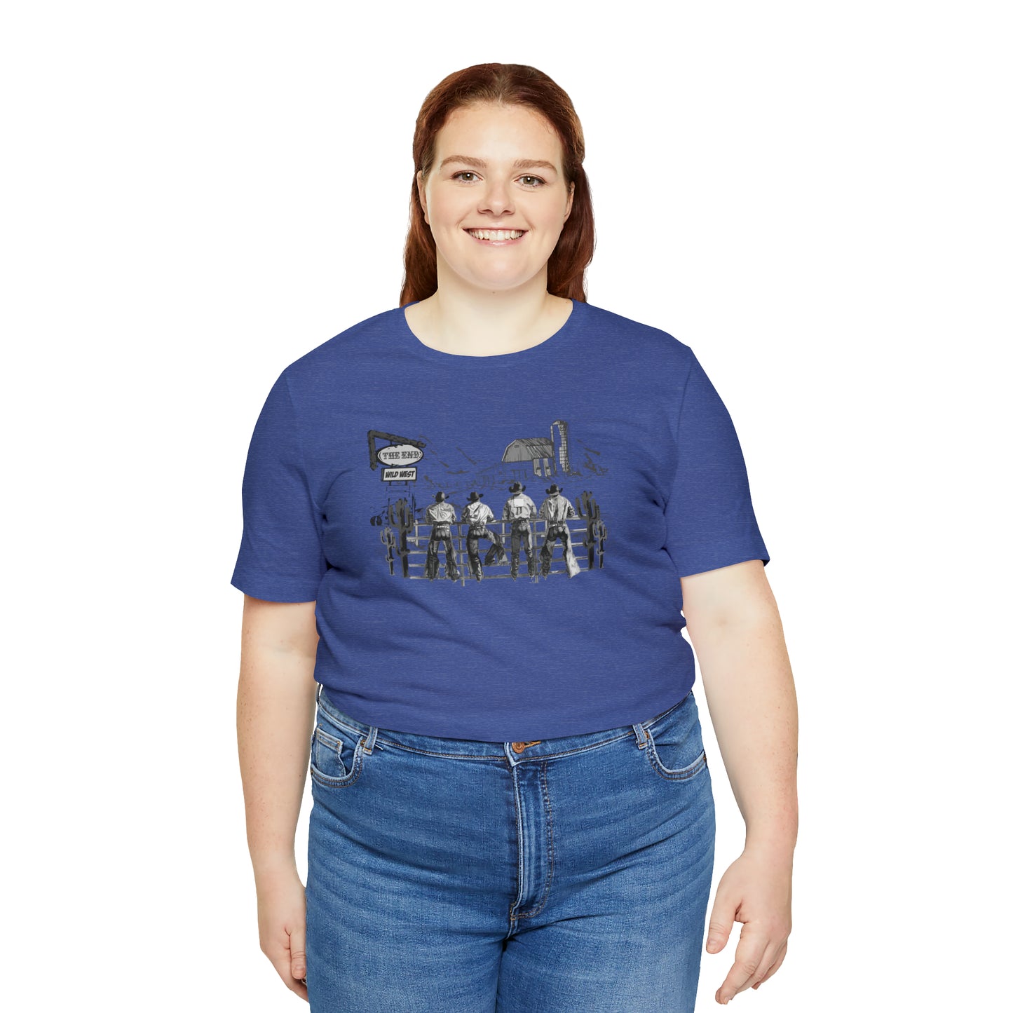 "Rodeo Cowboys" Unisex Jersey Short Sleeve Tee