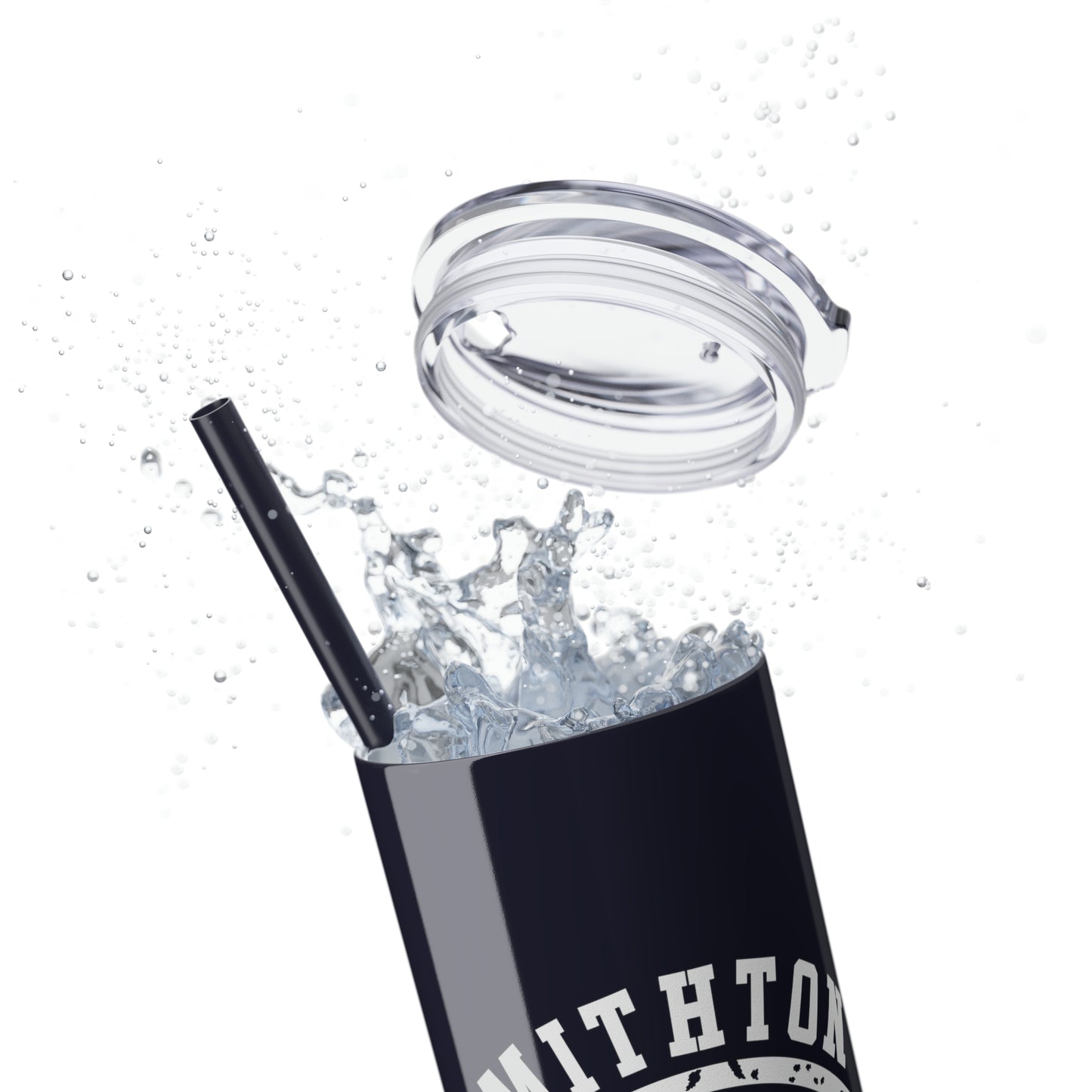Smithton Cougars Skinny Tumbler with Straw, 20oz