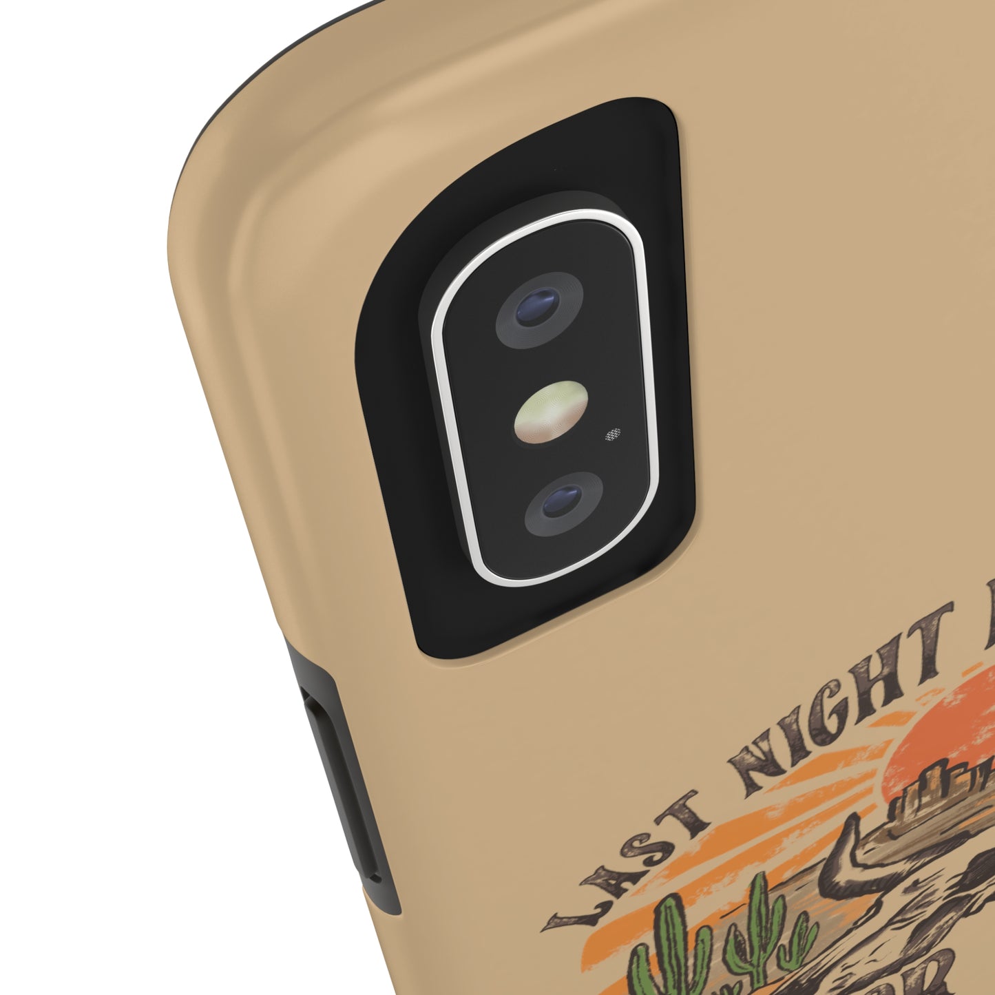 Last Night We Let the Liquor Talk Tough Phone Cases