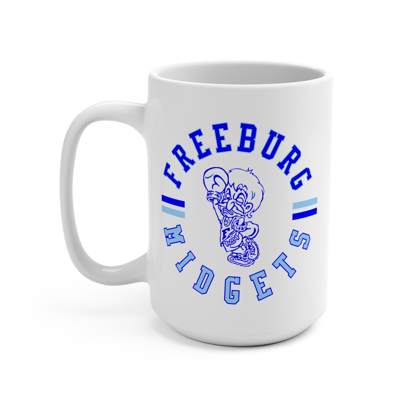 Freeburg Midgets Circle Logo Mug 15oz