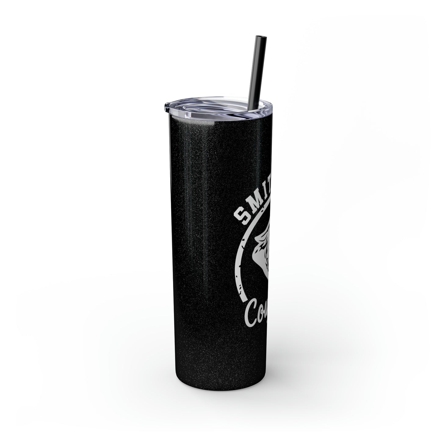 Smithton Cougars Skinny Tumbler with Straw, 20oz