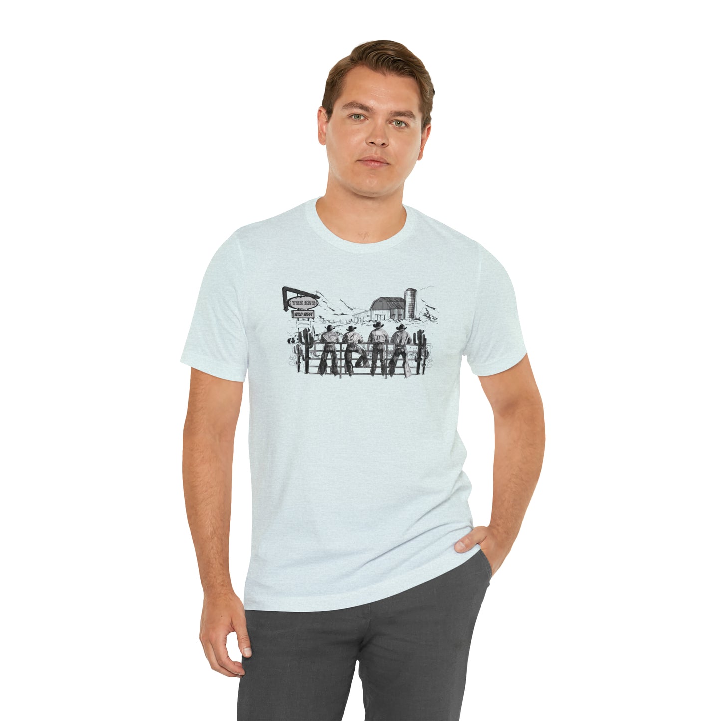"Rodeo Cowboys" Unisex Jersey Short Sleeve Tee