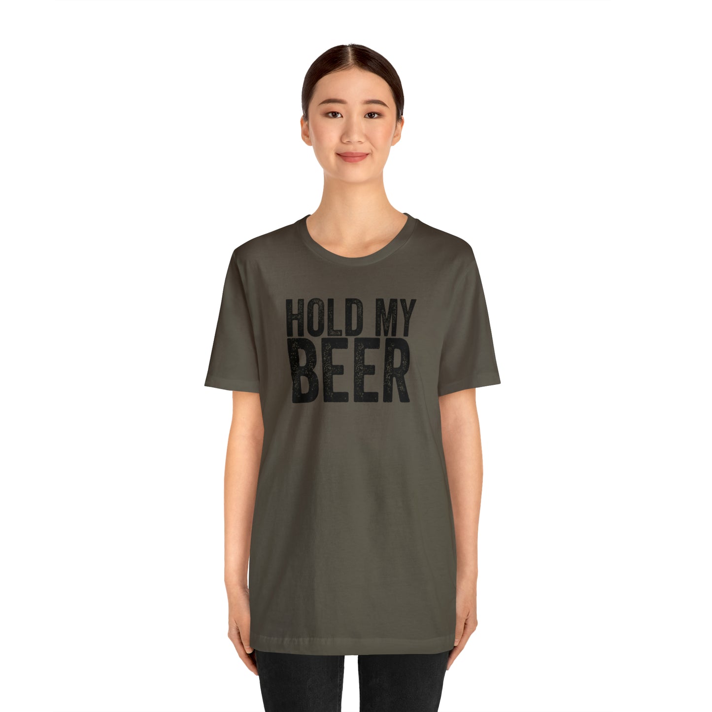 Hold My Beer Country Unisex Jersey Short Sleeve Tee