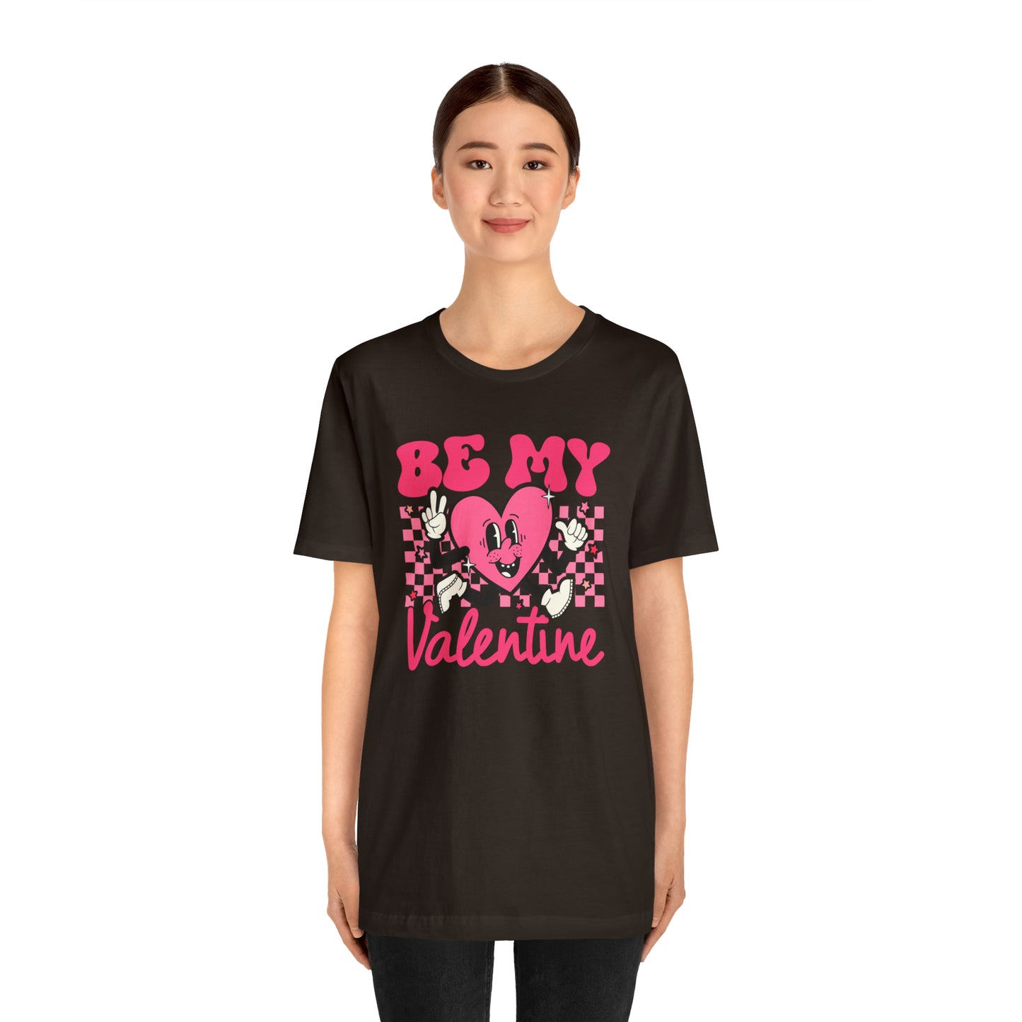 "Be My Valentine!" Unisex Jersey Short Sleeve Tee