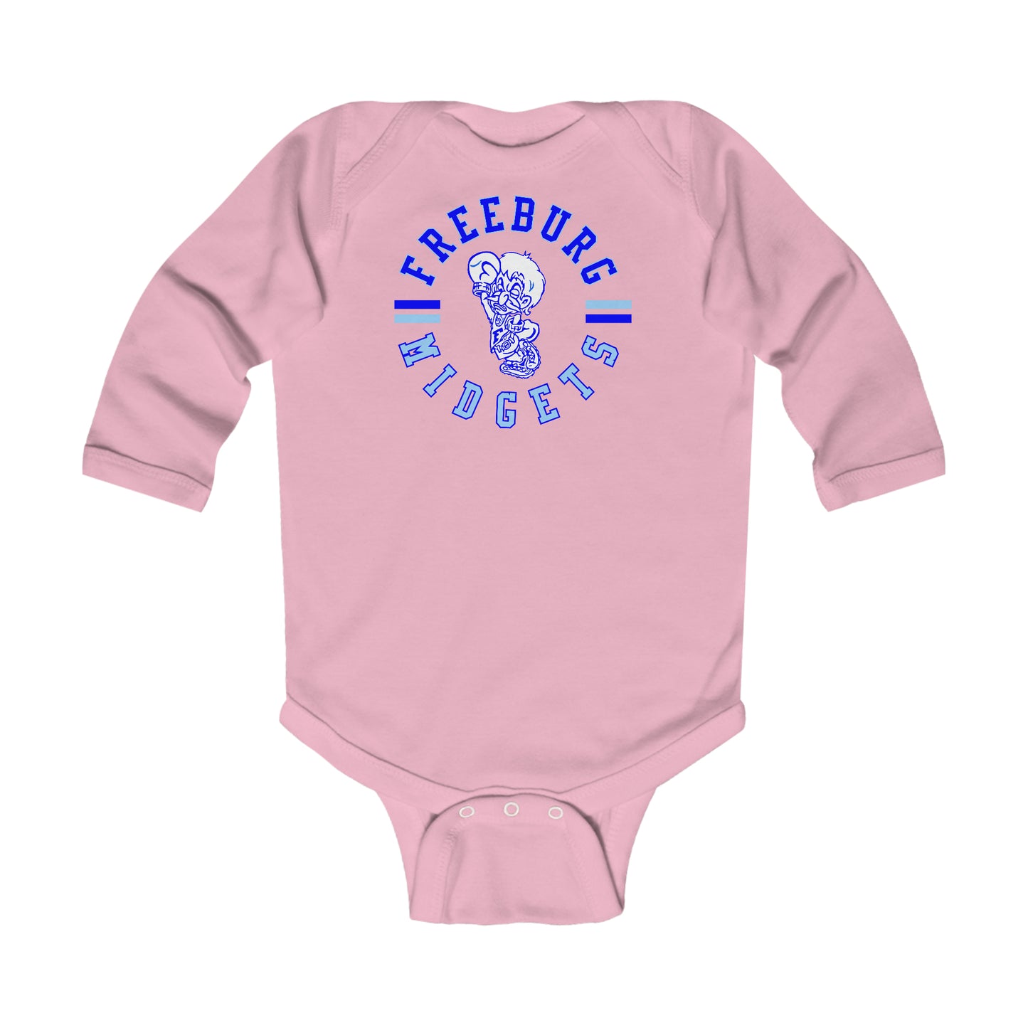 Freeburg Midget Circle Logo Infant Long Sleeve Bodysuit