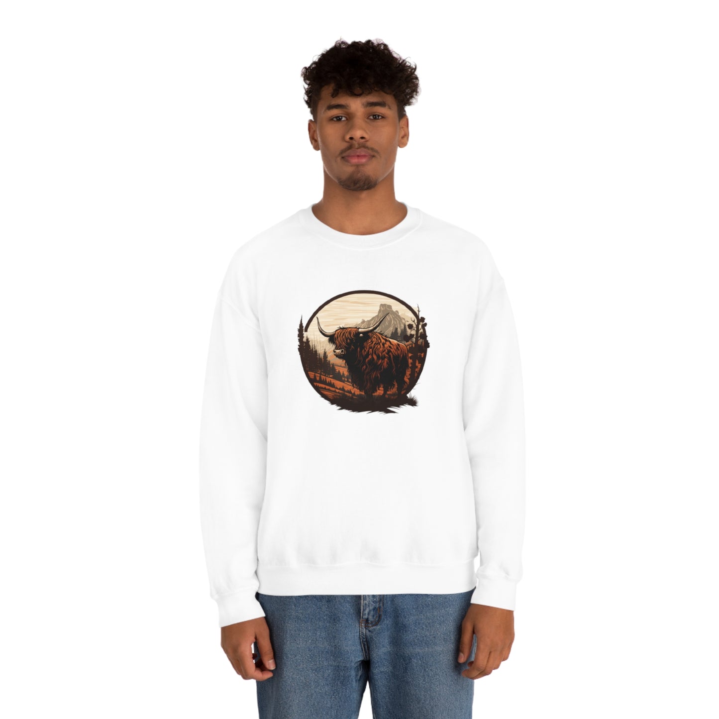 Vintage Buffalo Unisex Heavy Blend™ Crewneck Sweatshirt