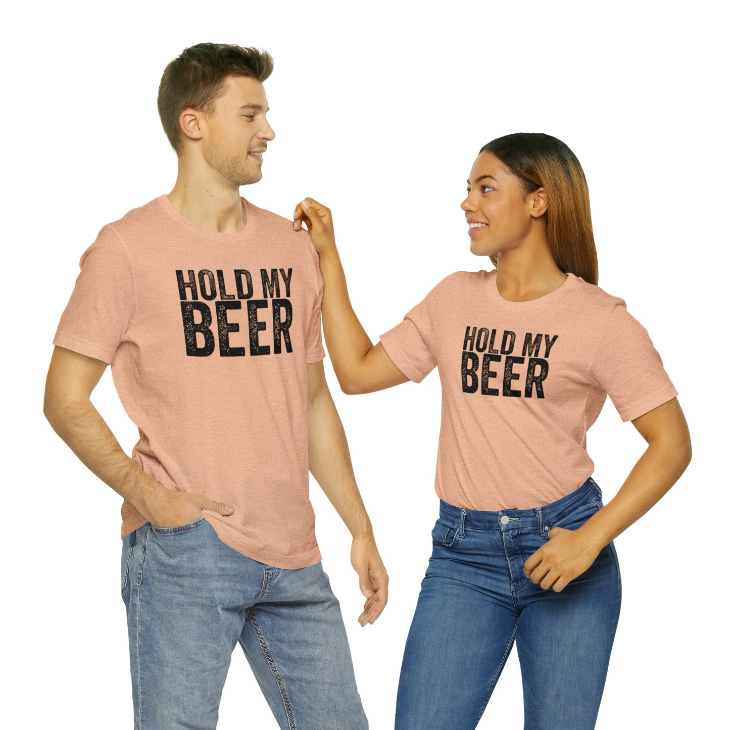 Hold My Beer Country Unisex Jersey Short Sleeve Tee