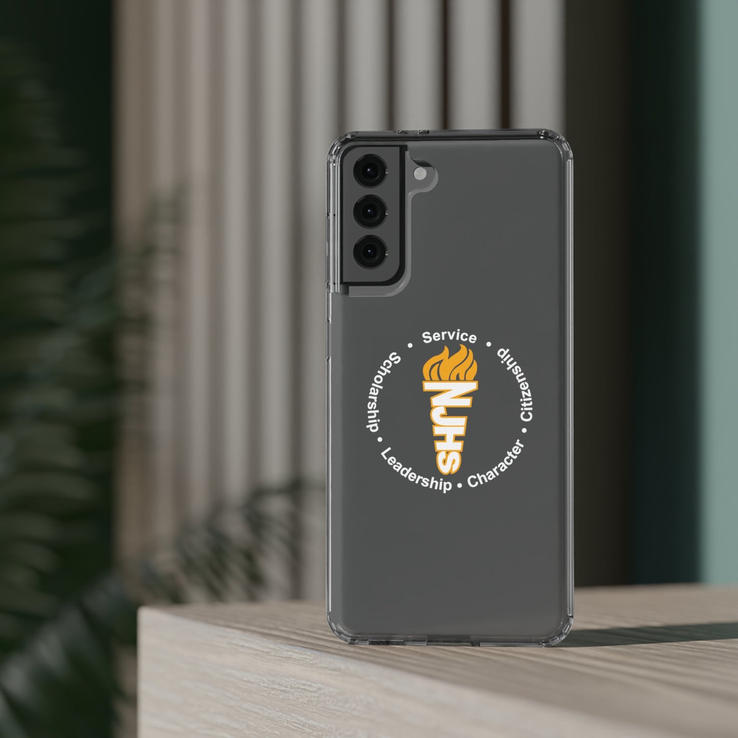 NJHS National Junior Honor Society Clear Phone Cases