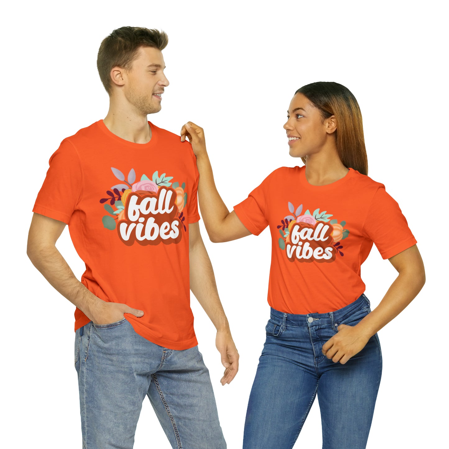 Floral Fall Vibes T-Shirt