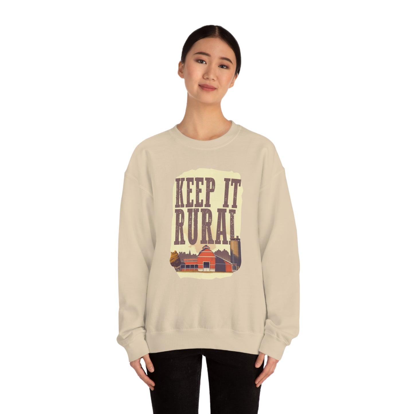 "Keep It Rural" - Unisex Heavy Blend™ Crewneck Sweatshirt