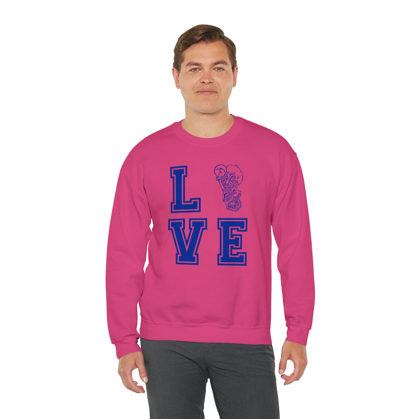 "Love Freeburg Midgets" Unisex Heavy Blend™ Crewneck Sweatshirt
