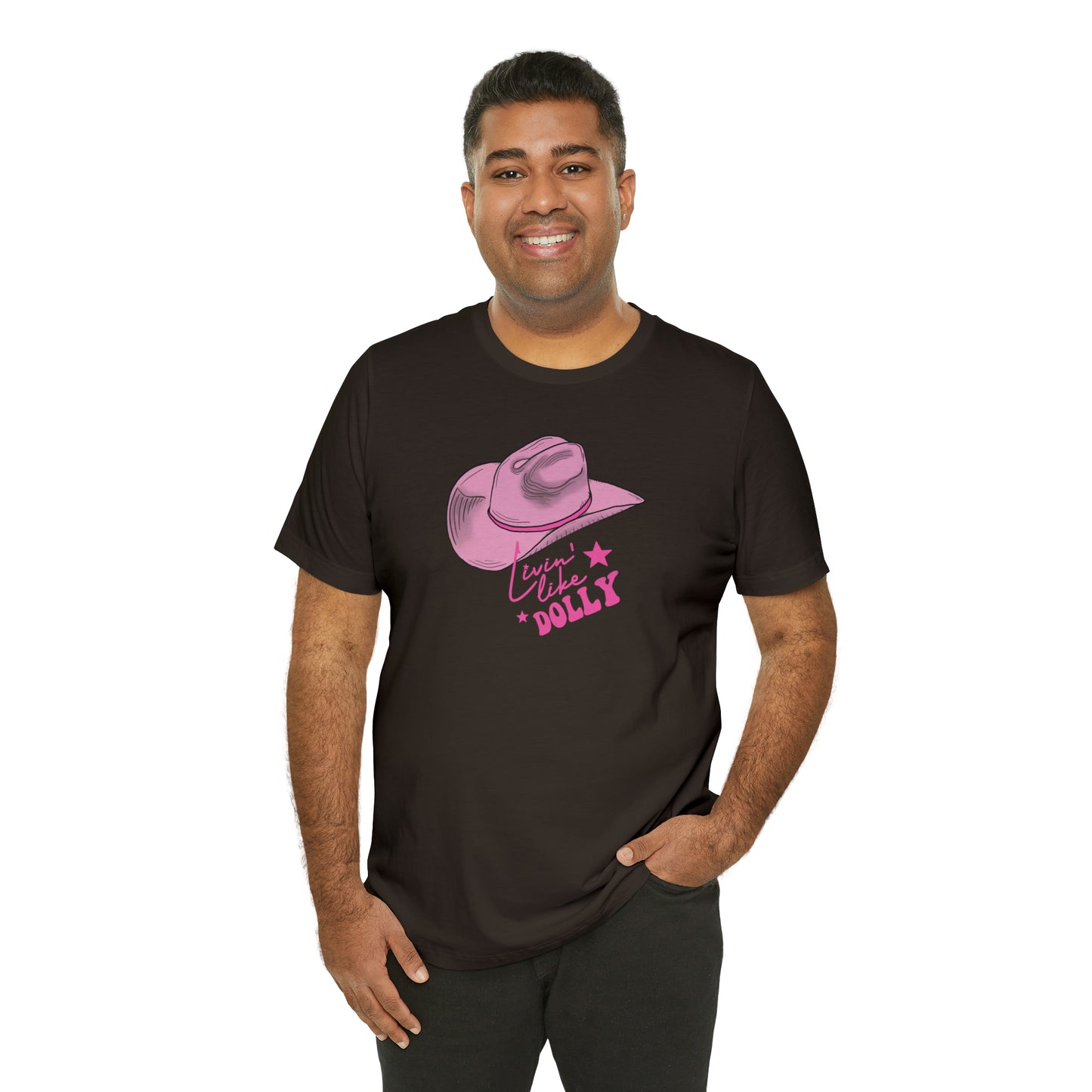 "Live Like Dolly" Unisex Jersey Short Sleeve Tee