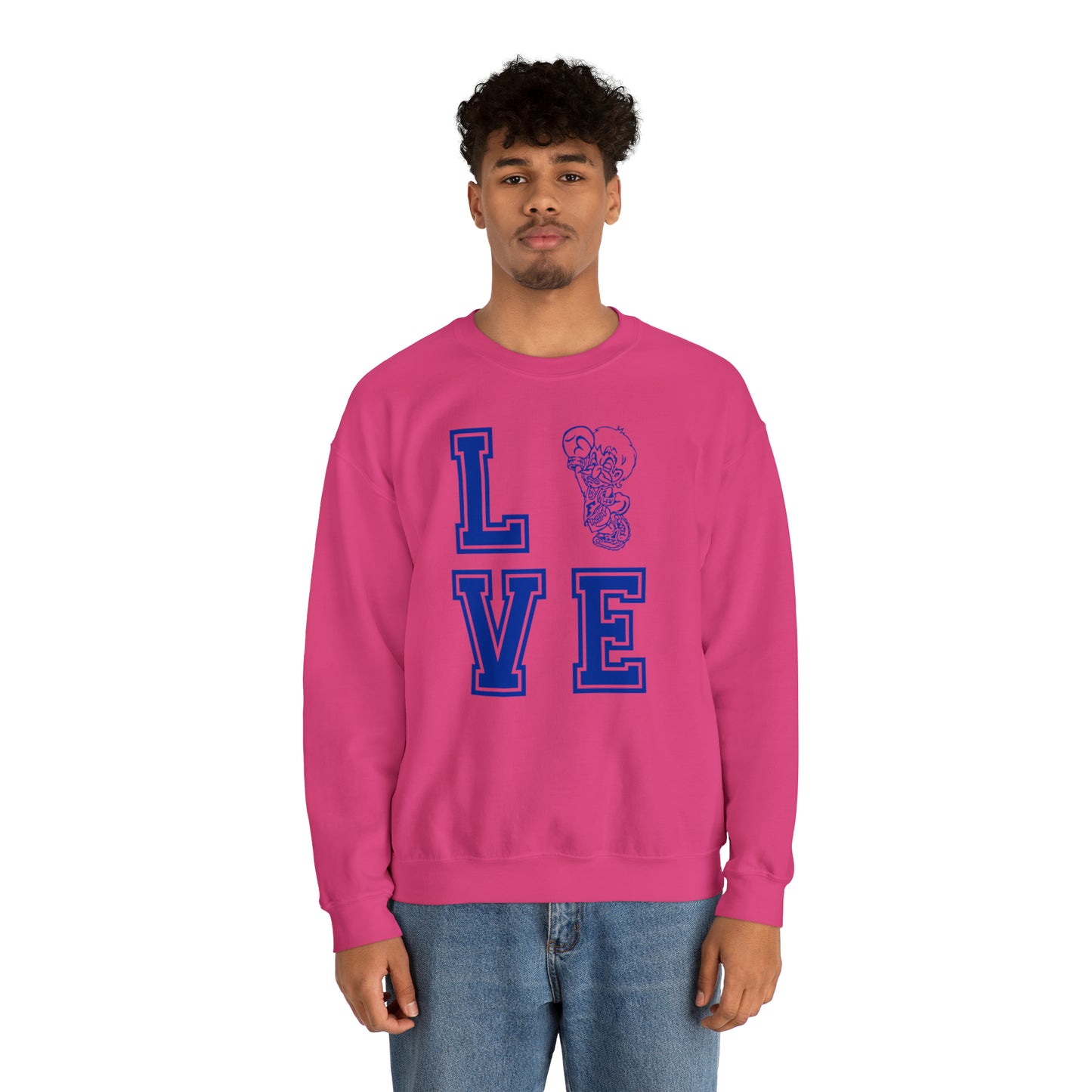 "Love Freeburg Midgets" Unisex Heavy Blend™ Crewneck Sweatshirt
