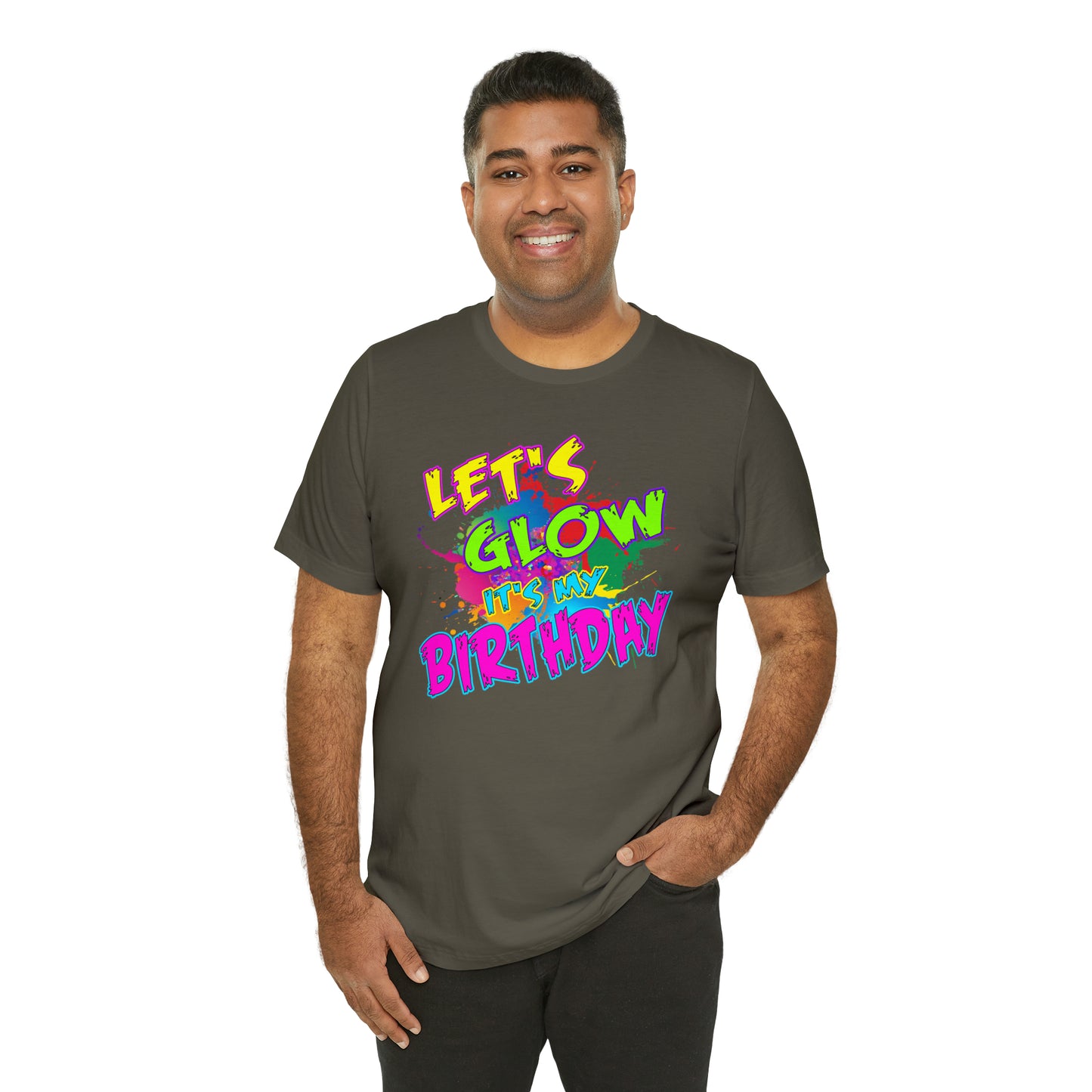 Let's Glow It's My Birthday T-Shirt