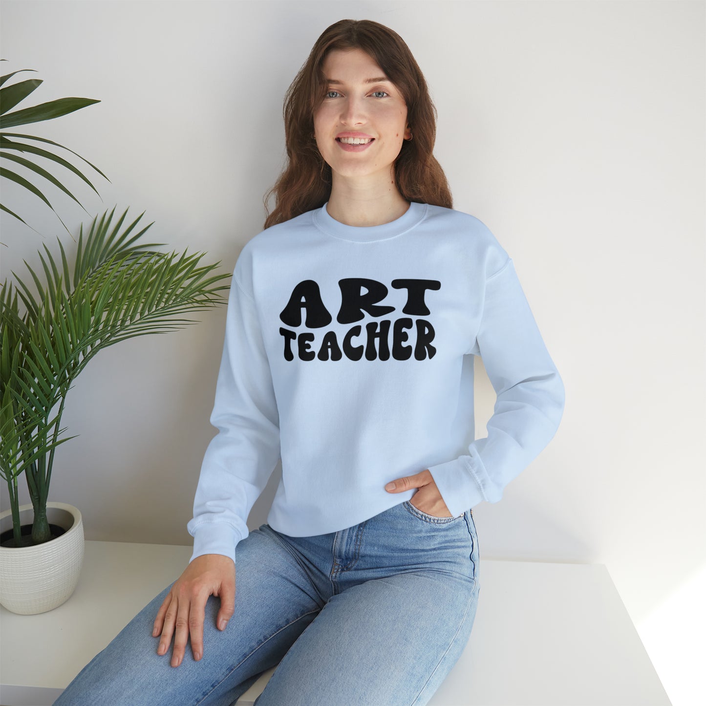 Art Teacher Heavyweight Crewneck Sweatshirt