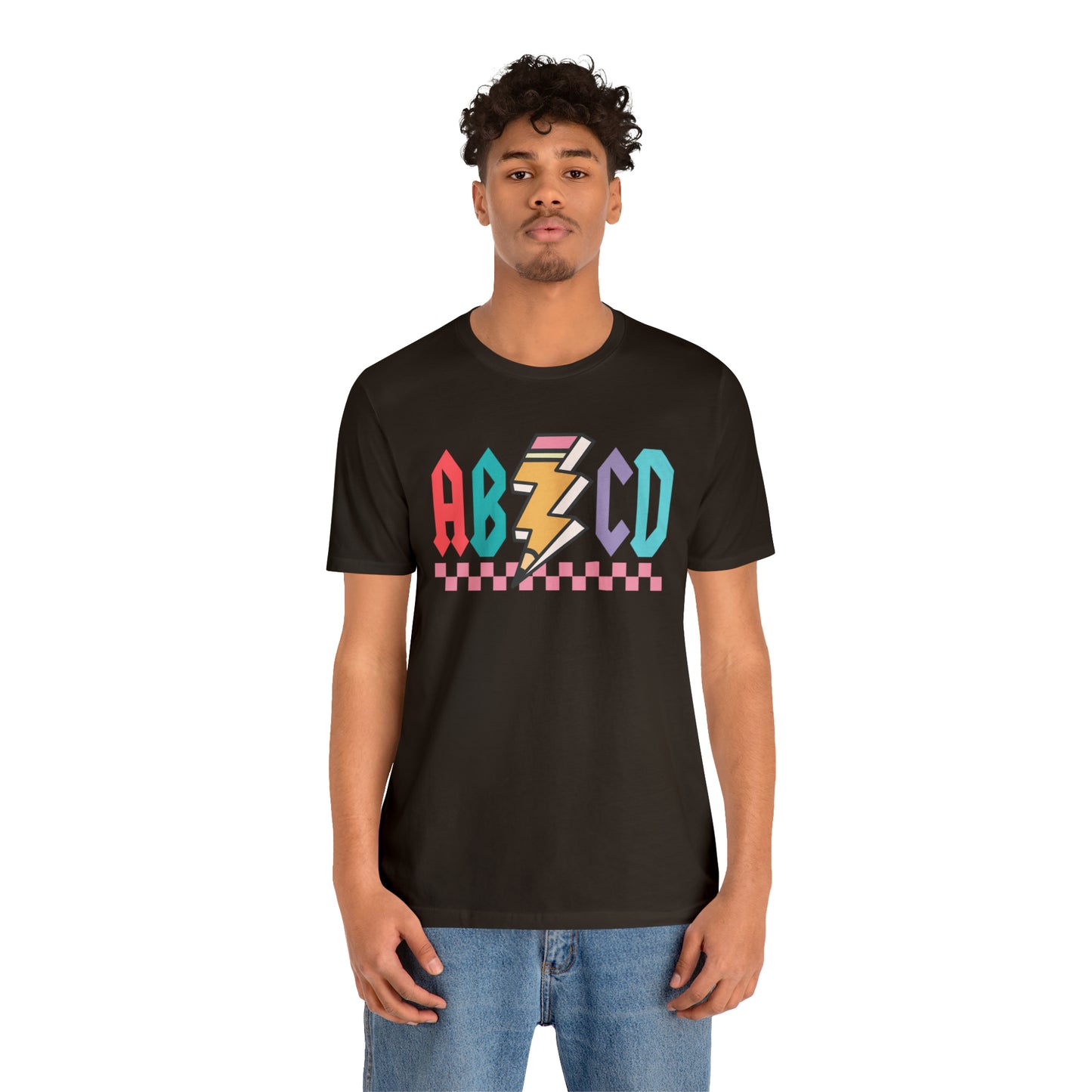 Vintage ABCD Teacher T-Shirt