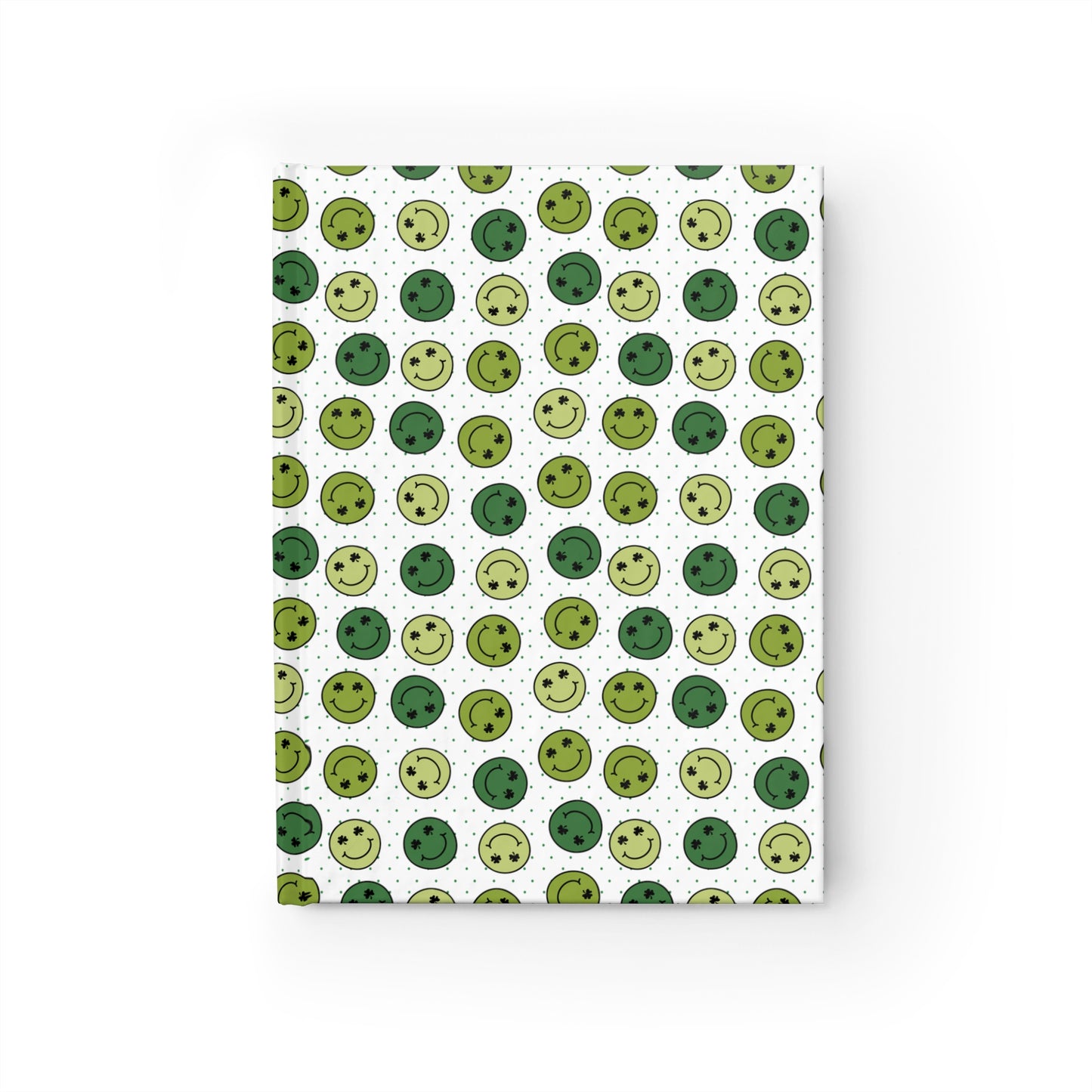 Greenish Smiley Faces Journal - Blank