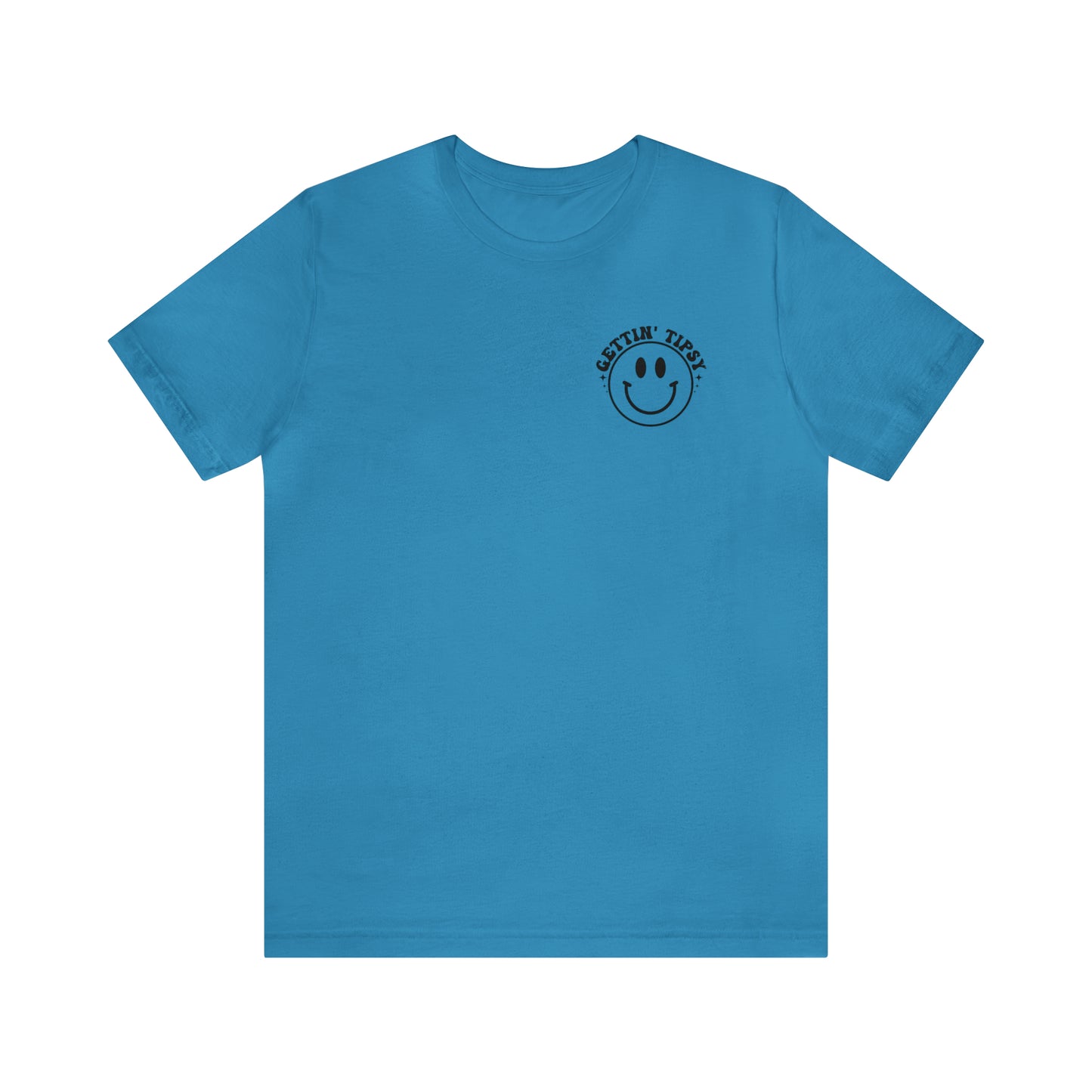 "Errbody in the Lake Gettin' Tipsy" (Front and Back Design) Unisex Jersey Short Sleeve Tee