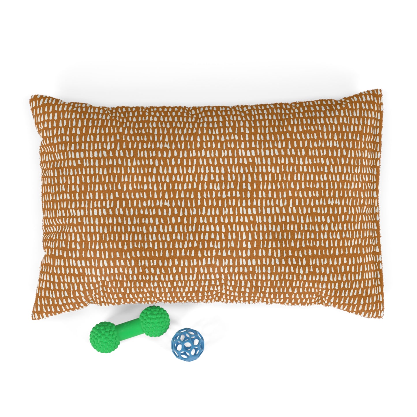 Boho Caramel Stripes Pet Bed