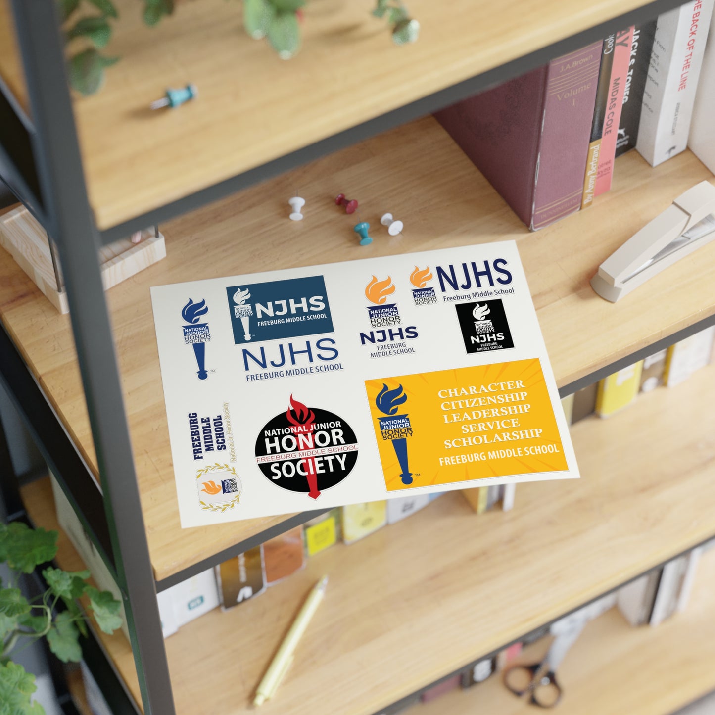NJHS National Junior Honor Society Sticker Sheets