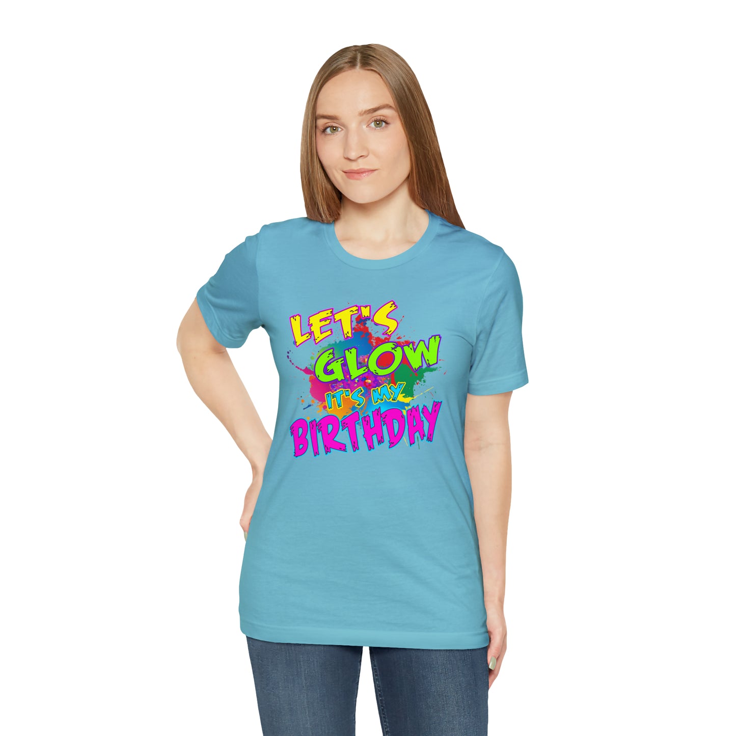 Let's Glow It's My Birthday T-Shirt
