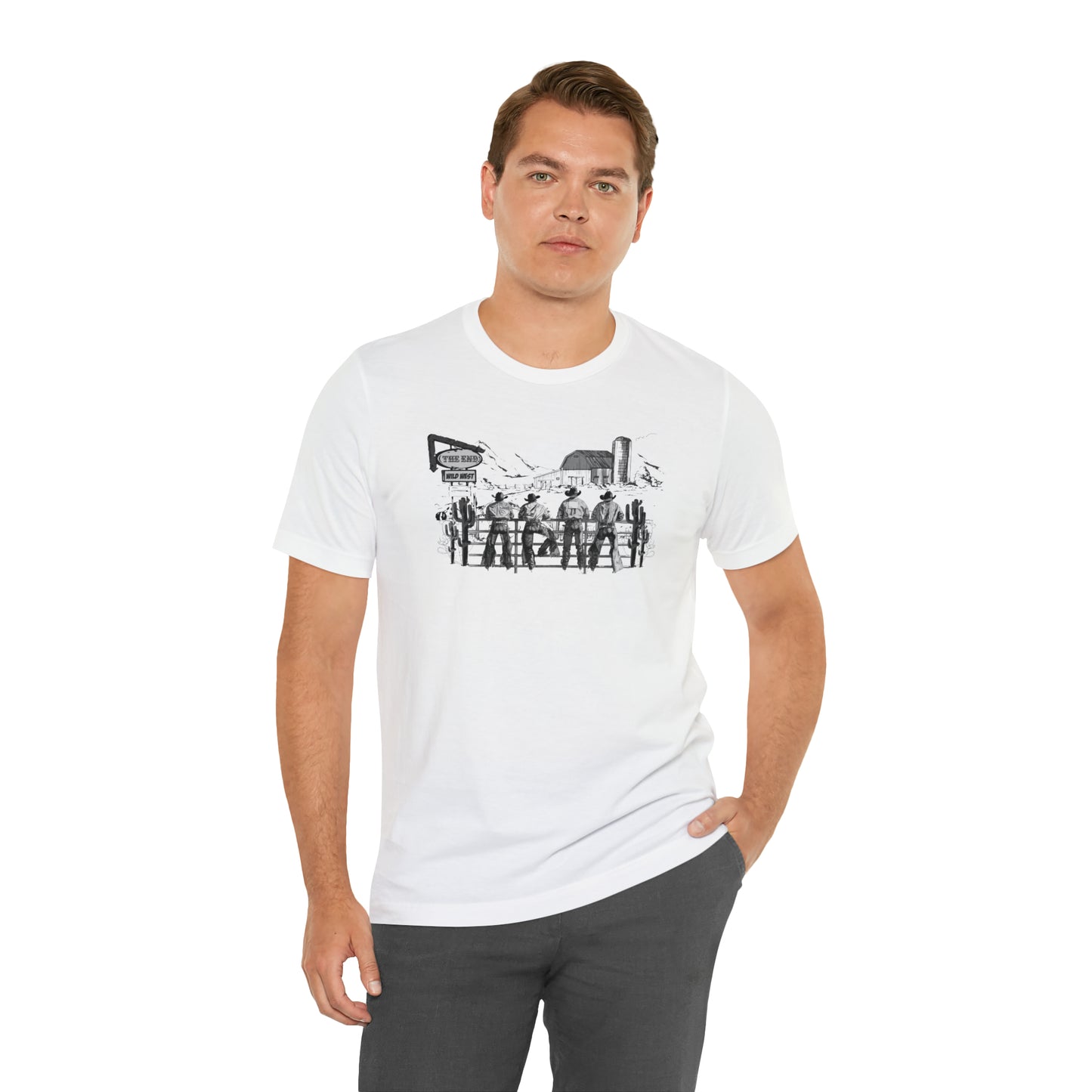 "Rodeo Cowboys" Unisex Jersey Short Sleeve Tee