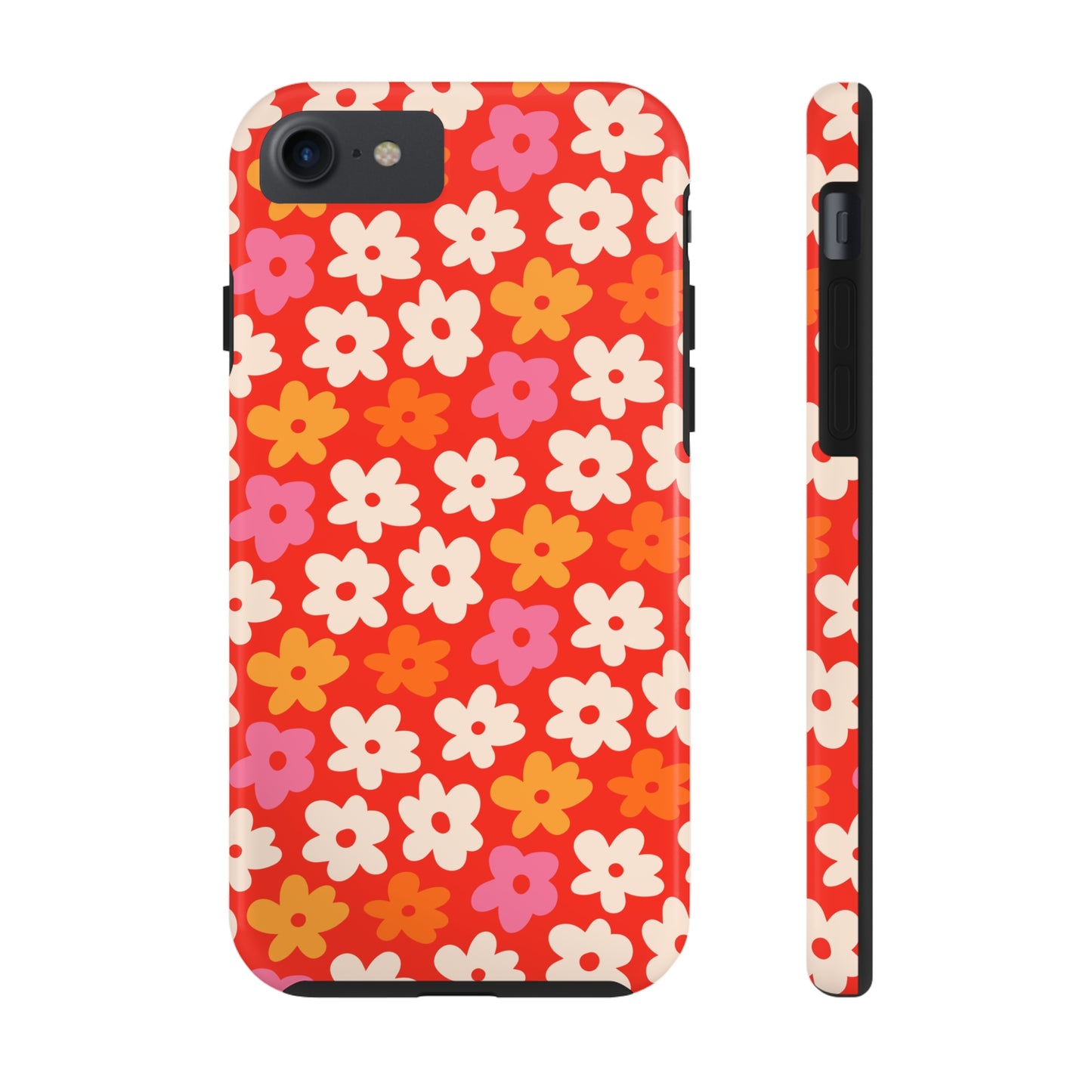 Flower Retro Tough Phone Cases