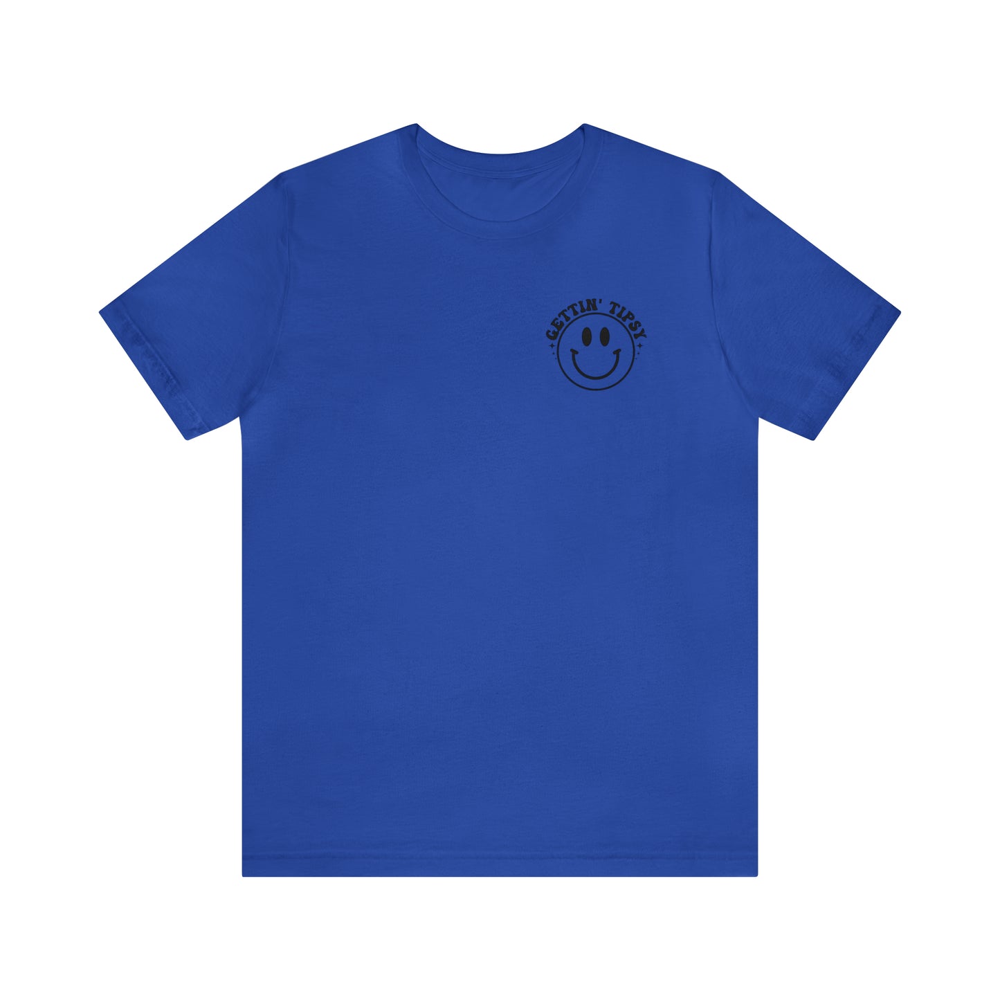 "Errbody in the Lake Gettin' Tipsy" (Front and Back Design) Unisex Jersey Short Sleeve Tee