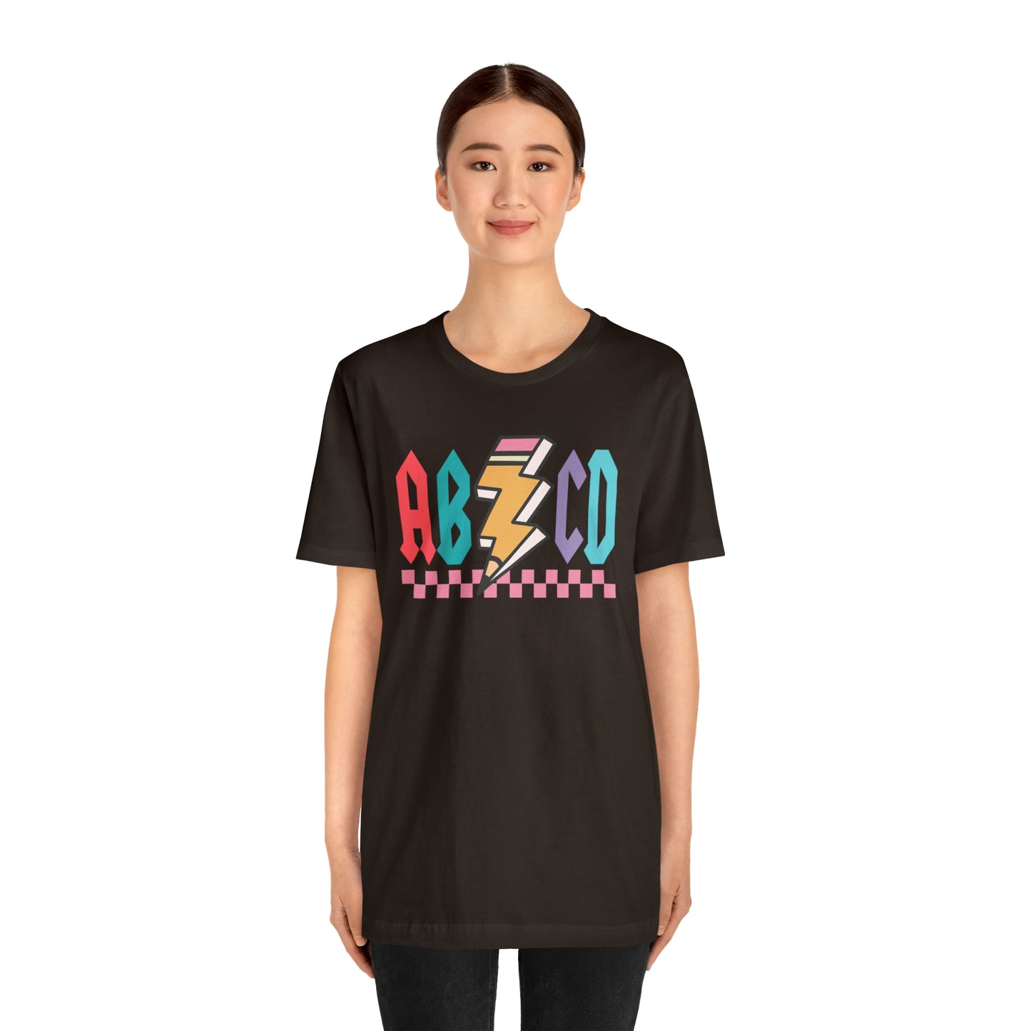 Vintage ABCD Teacher T-Shirt