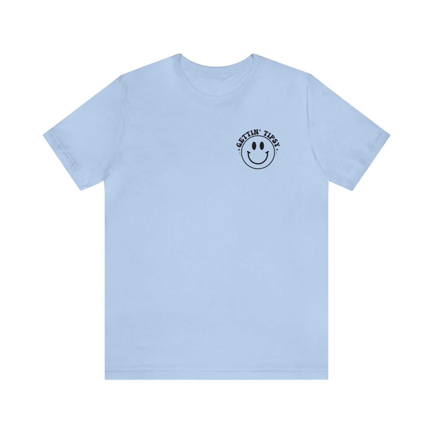 "Errbody in the Lake Gettin' Tipsy" (Front and Back Design) Unisex Jersey Short Sleeve Tee