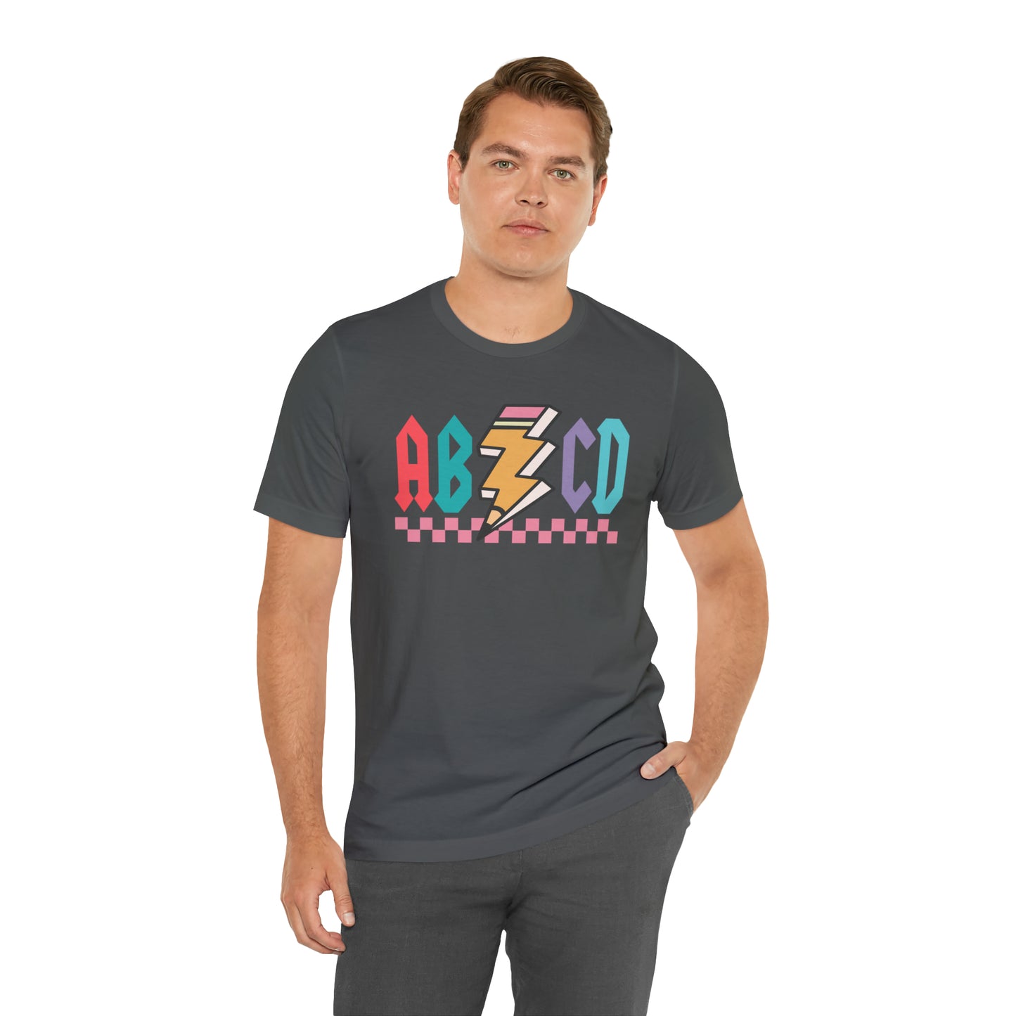 Vintage ABCD Teacher T-Shirt