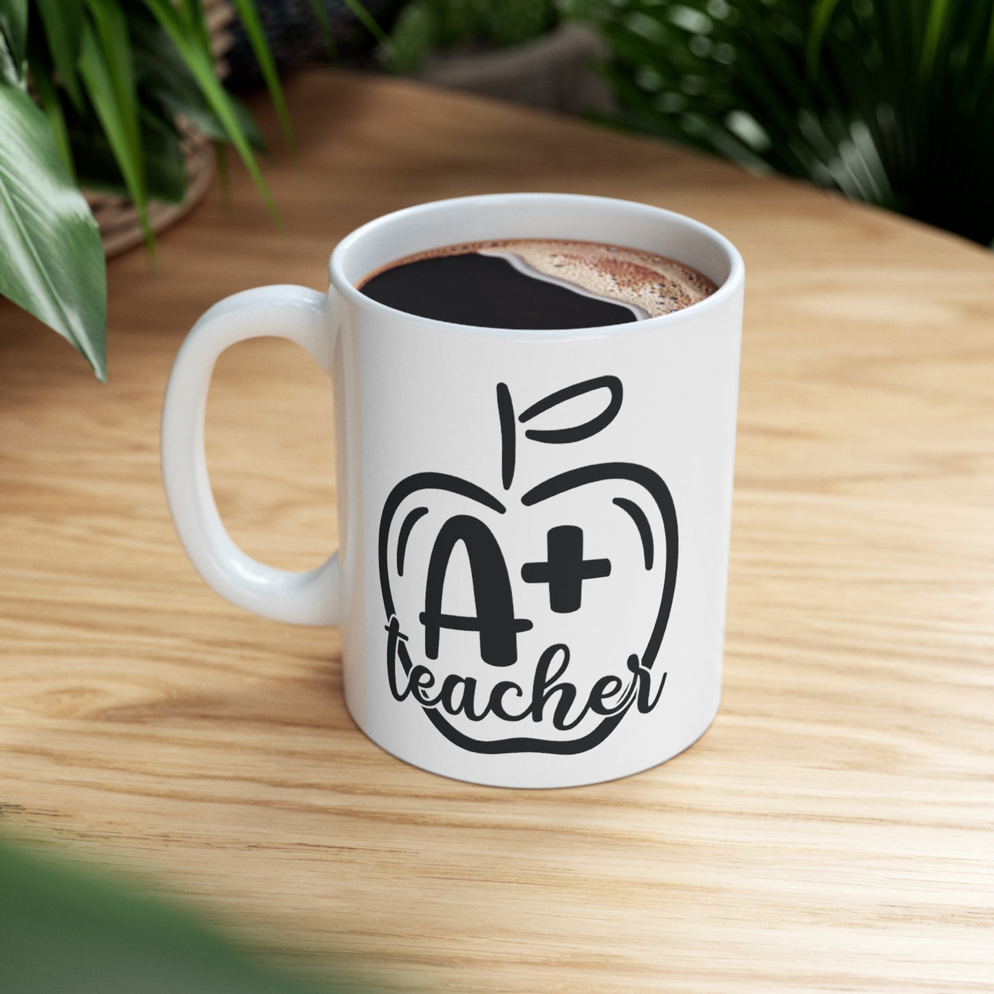 A+ Teacher Ceramic Mug 11oz
