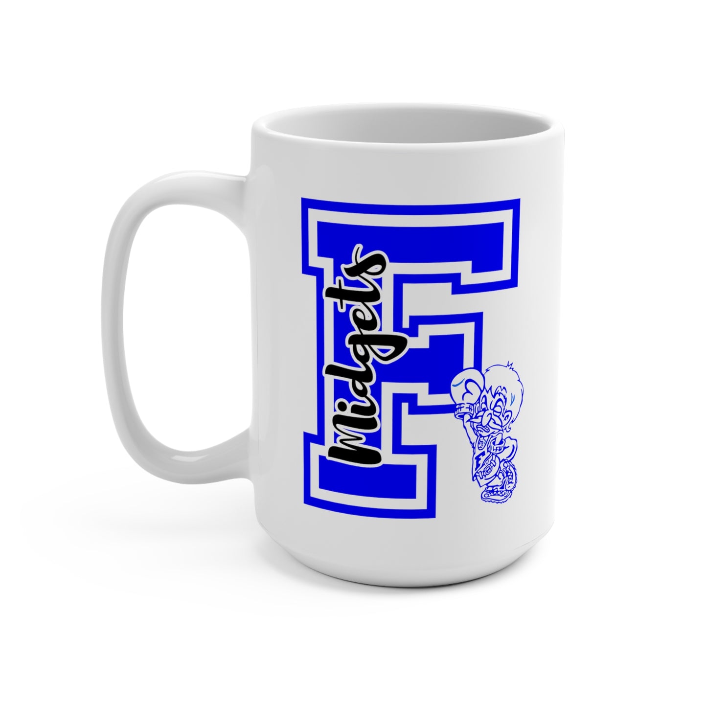 Give Me an F - Freeburg Midgets Logo Mug 15oz