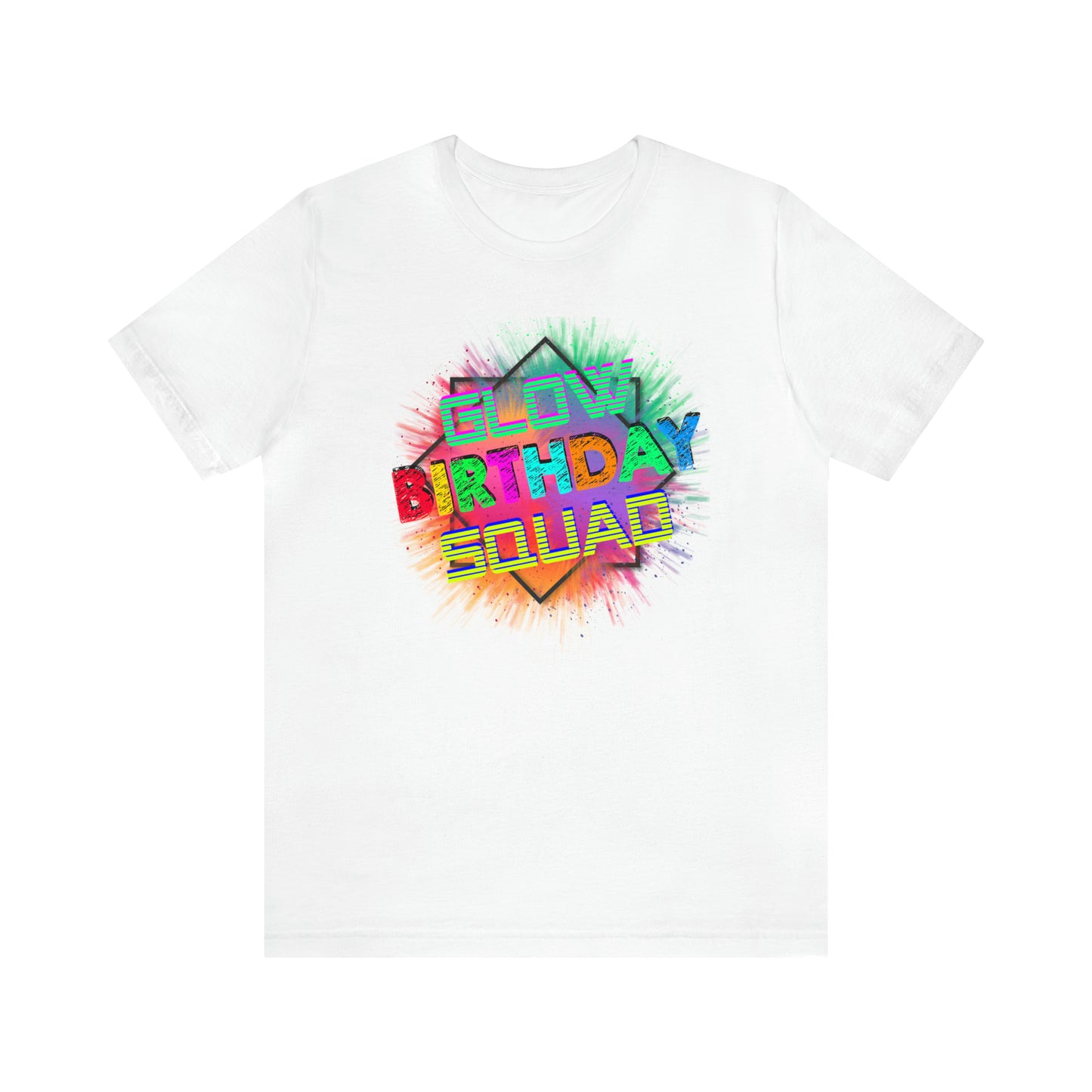 Glow Birthday Squad T-Shirt