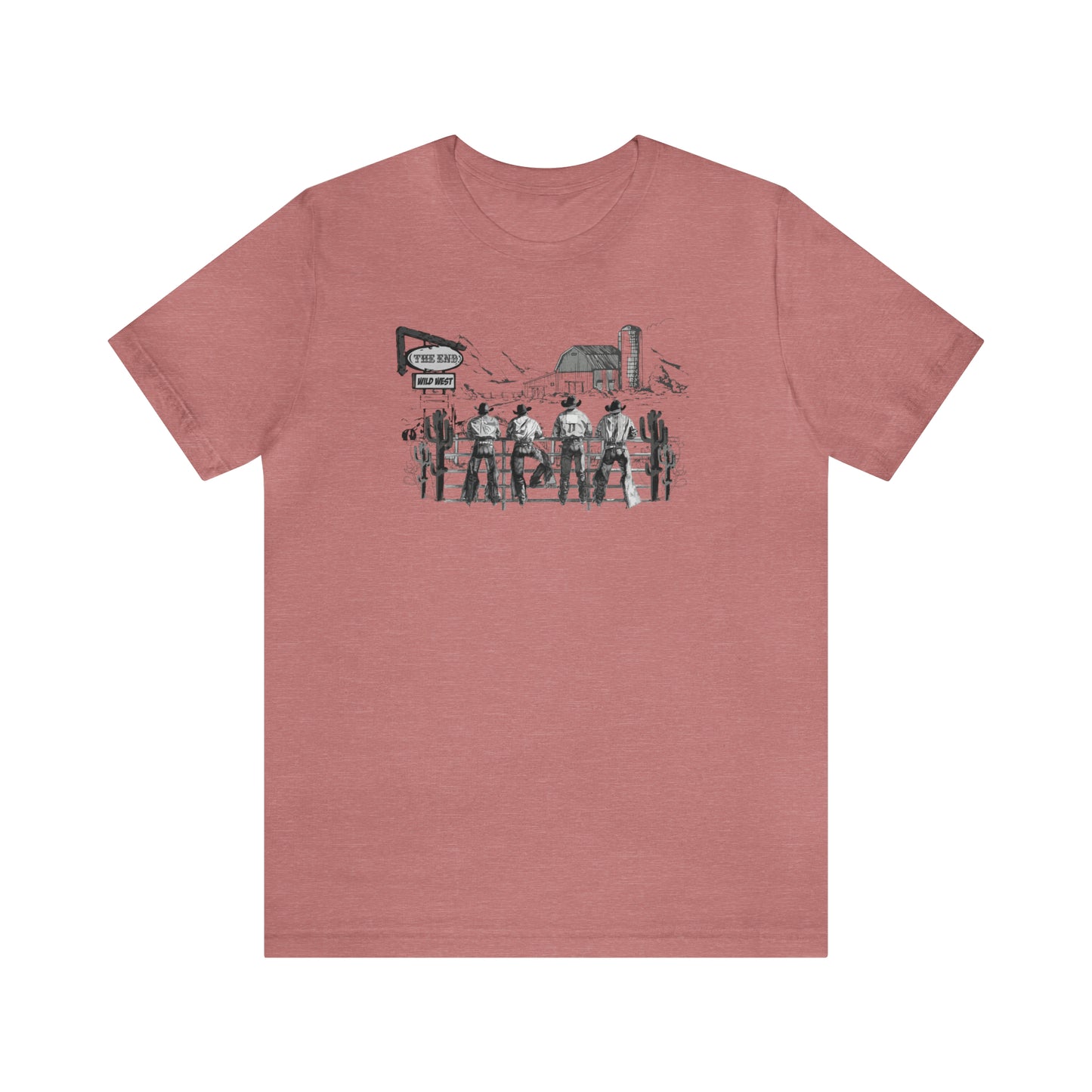 "Rodeo Cowboys" Unisex Jersey Short Sleeve Tee