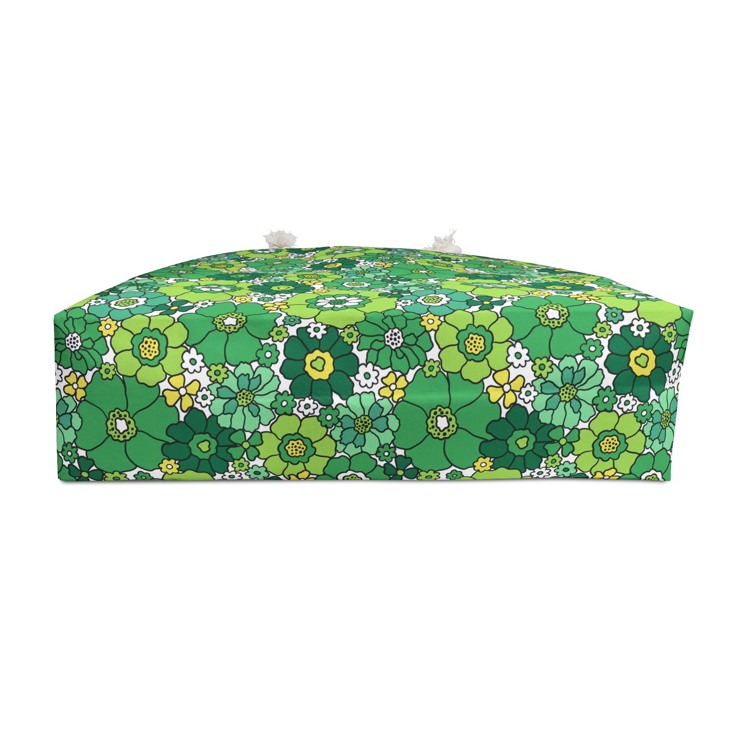 St. Patrick's Lucky Green Floral Weekender Bag
