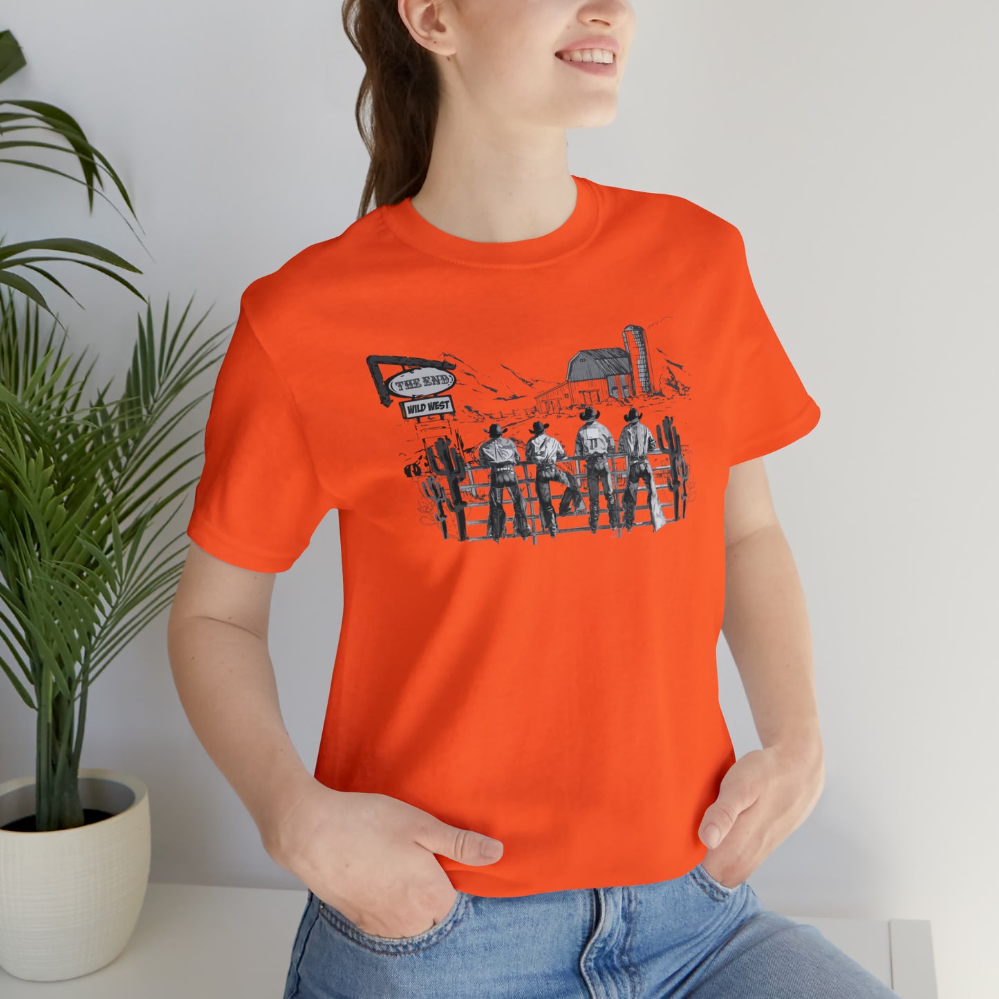 "Rodeo Cowboys" Unisex Jersey Short Sleeve Tee