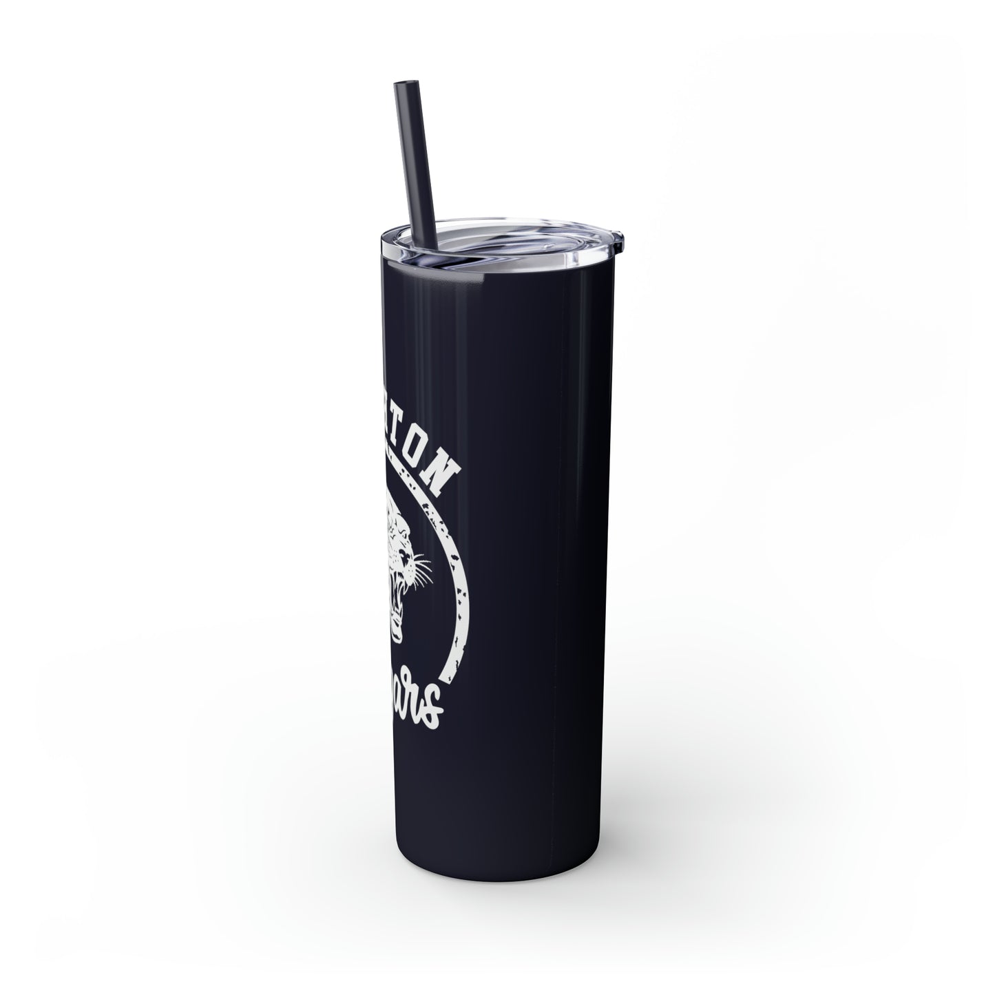 Smithton Cougars Skinny Tumbler with Straw, 20oz