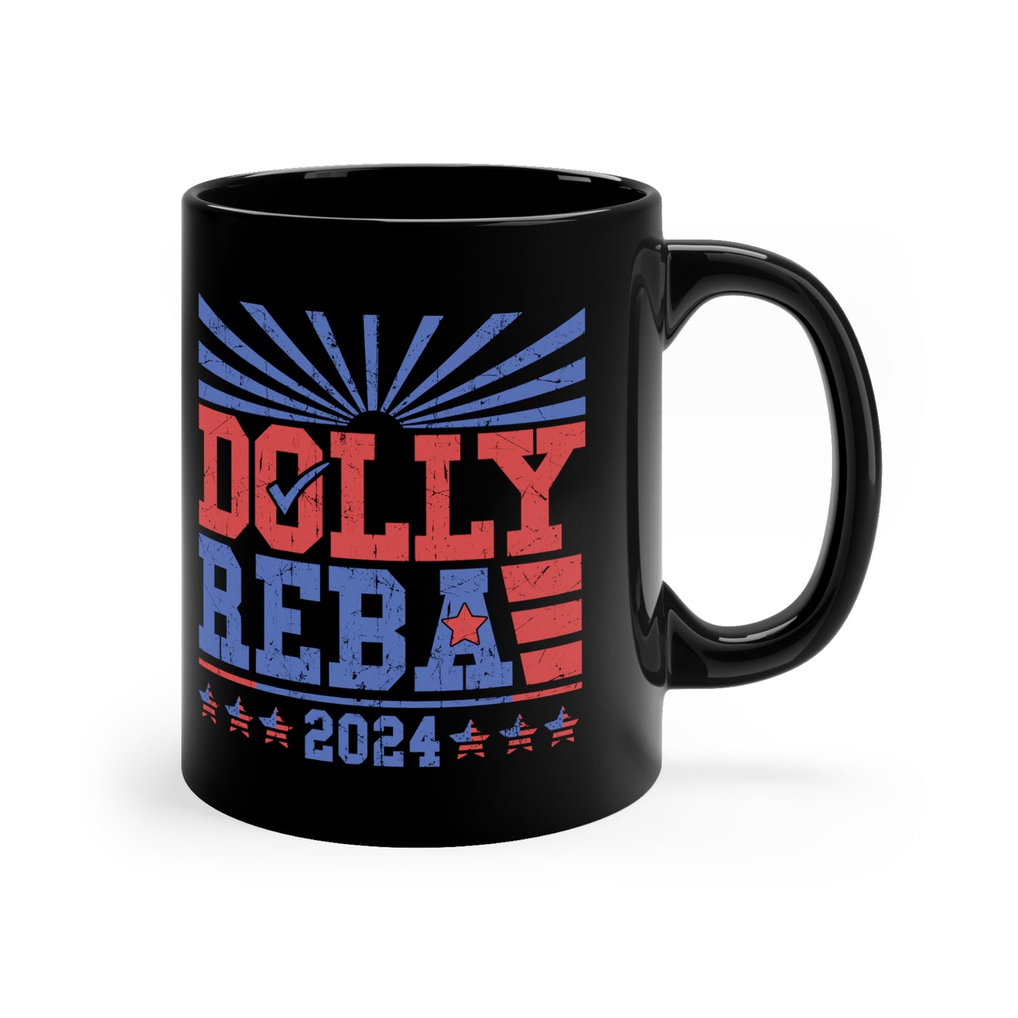 Dolly and Reba for President 2024 Coffee Mug