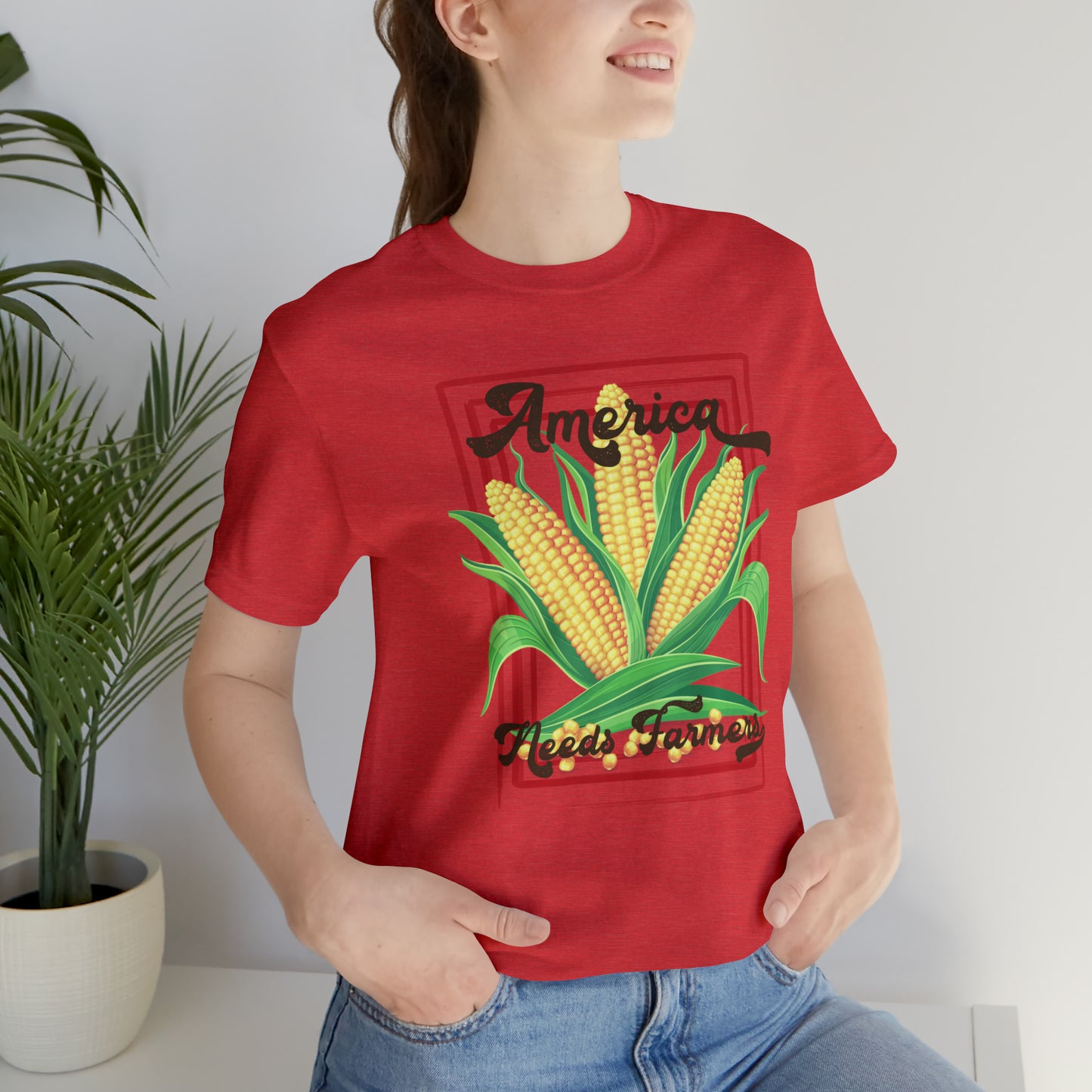 America Needs Farmers Unisex Jersey Short Sleeve Tee