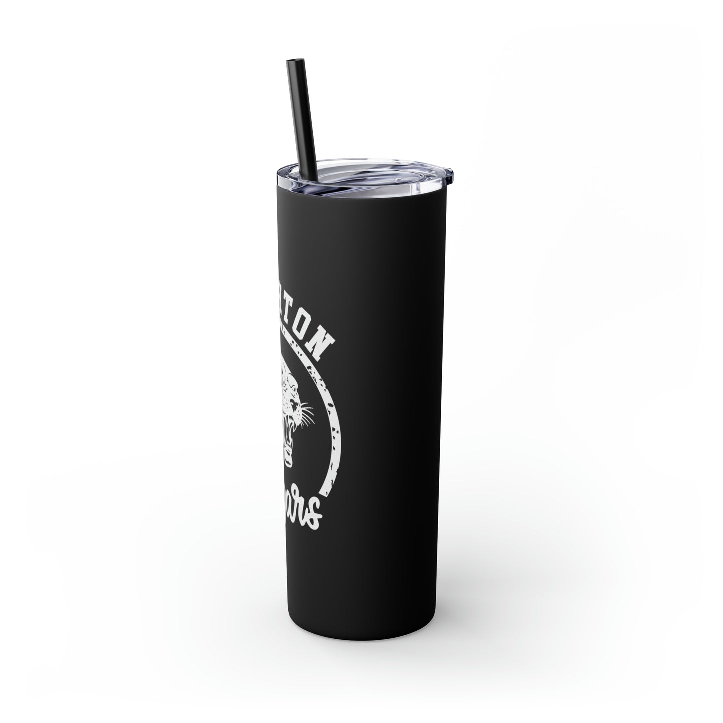 Smithton Cougars Skinny Tumbler with Straw, 20oz
