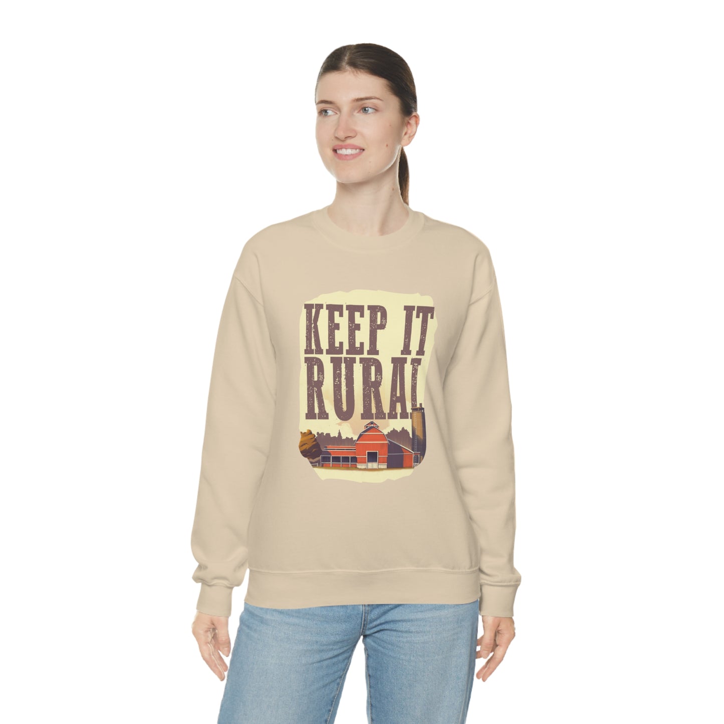 "Keep It Rural" - Unisex Heavy Blend™ Crewneck Sweatshirt