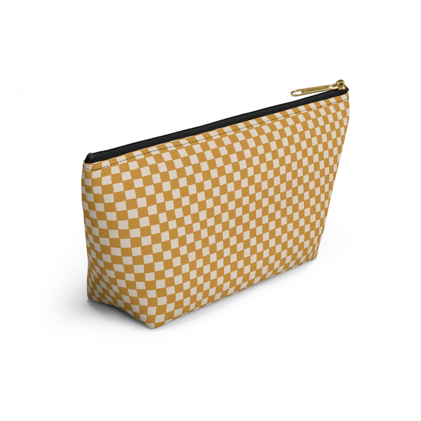 Dolly Portrait Checkerboard Accessory Pouch w T-bottom