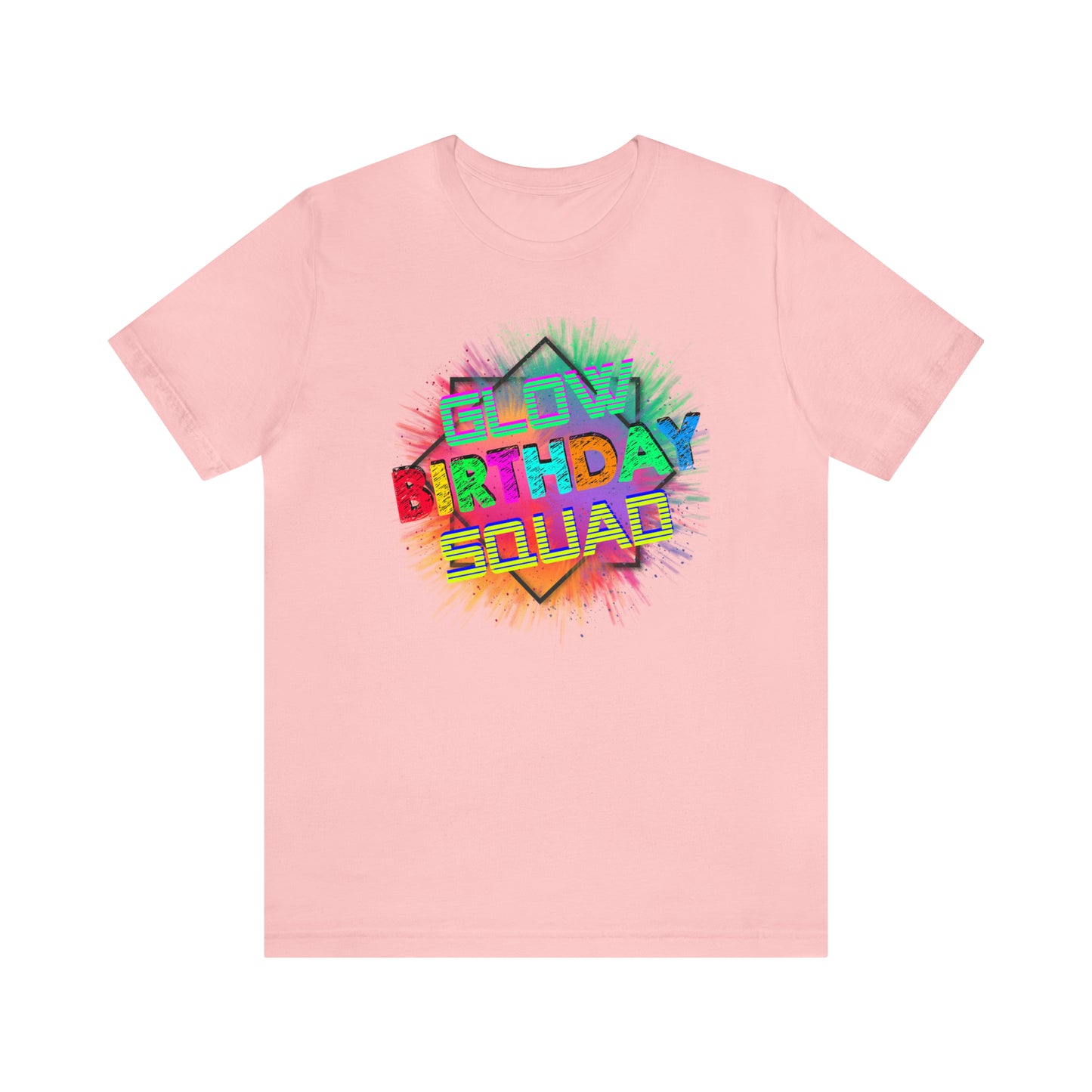 Glow Birthday Squad T-Shirt