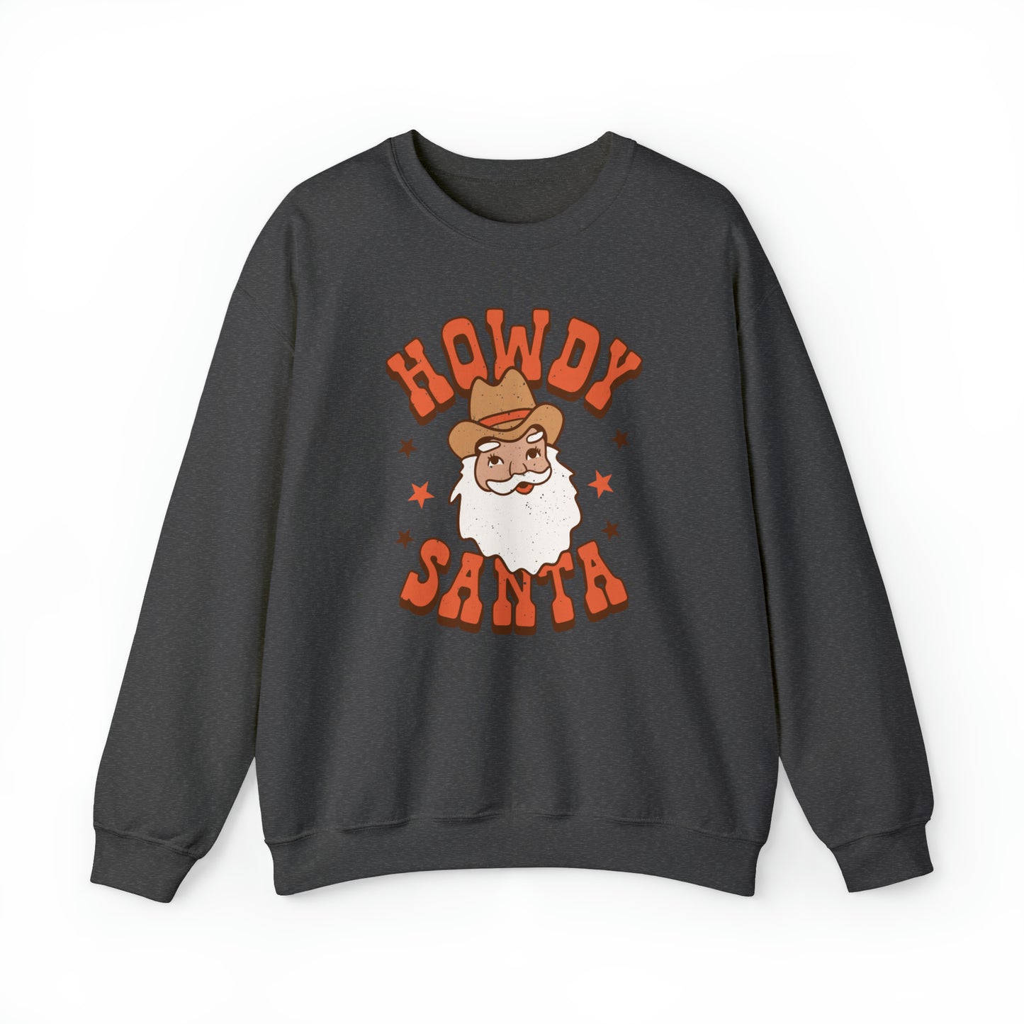 Howdy Santa Heavyweight Crewneck Sweatshirt
