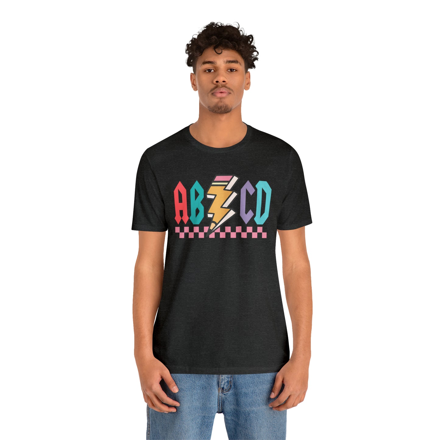 Vintage ABCD Teacher T-Shirt