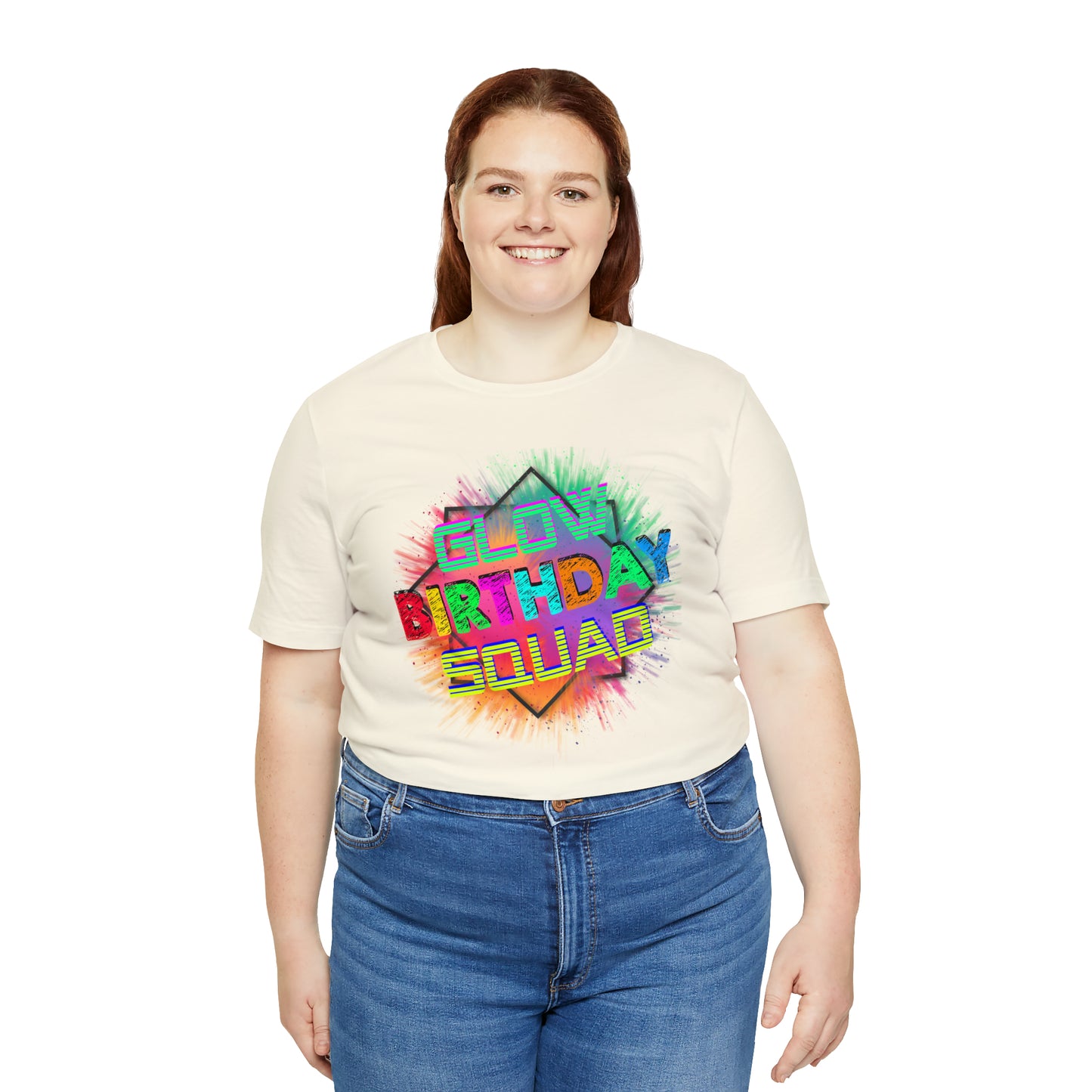 Glow Birthday Squad T-Shirt