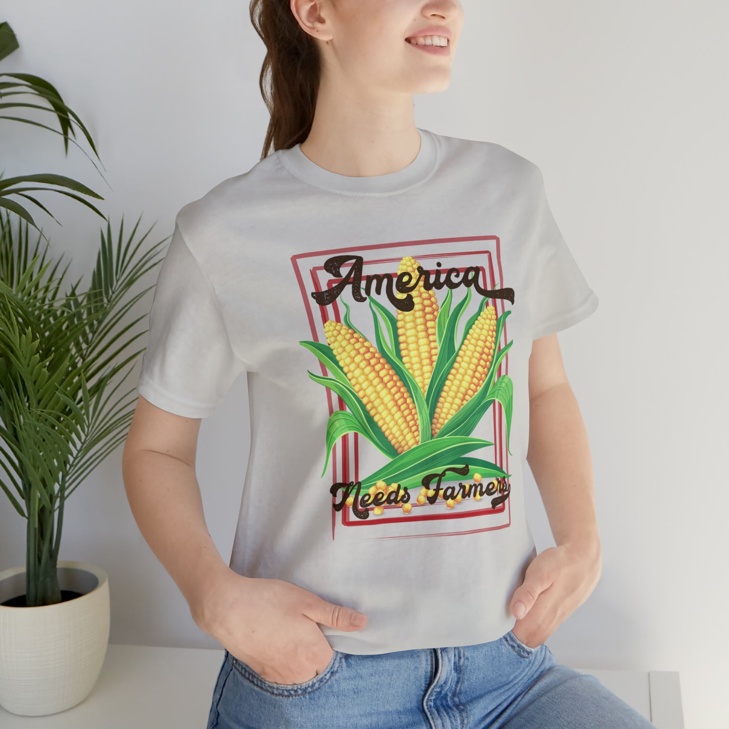 America Needs Farmers Unisex Jersey Short Sleeve Tee